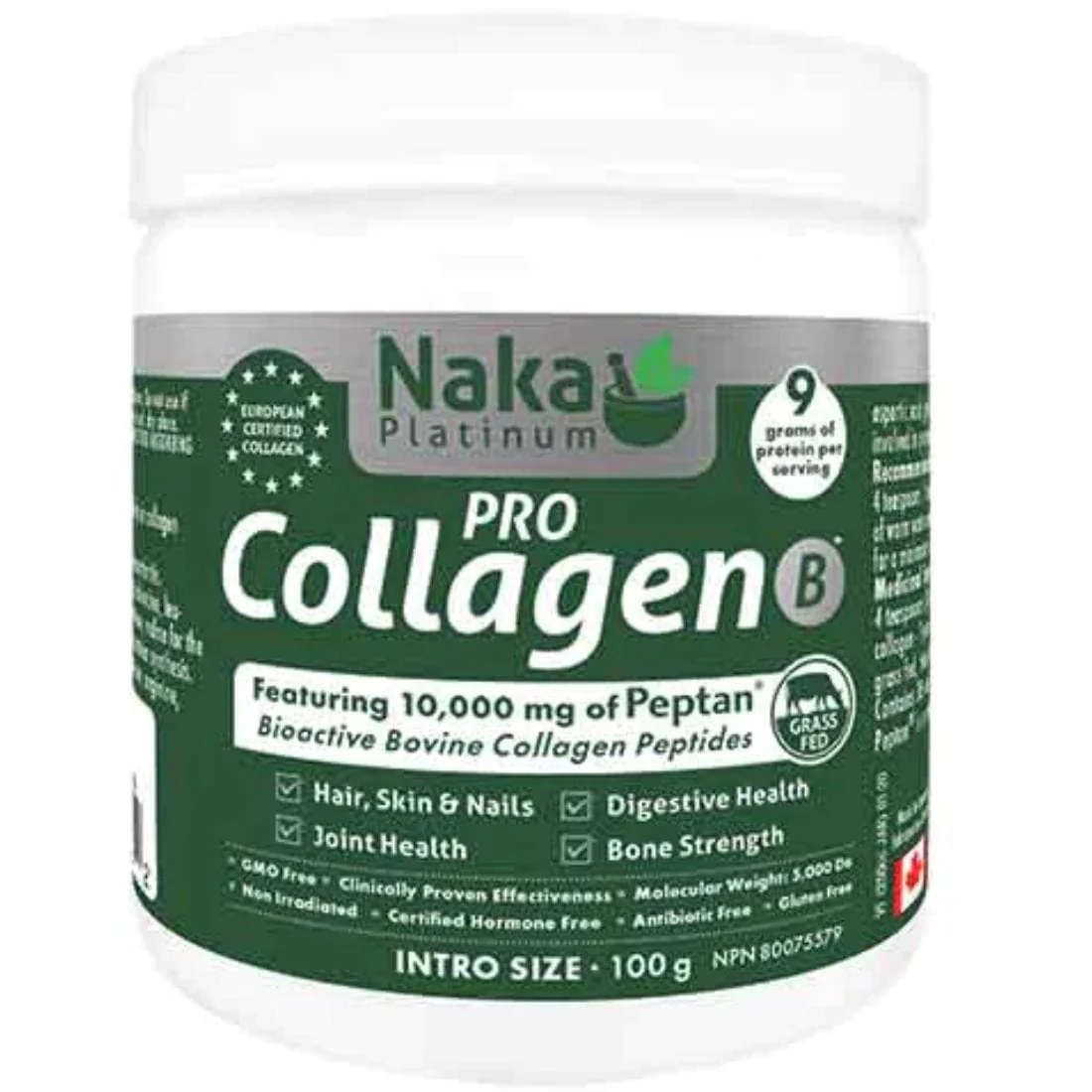 Naka Platinum Bovine Collagen Powder 10,000mg, 100% Pure, 425g - Image 2