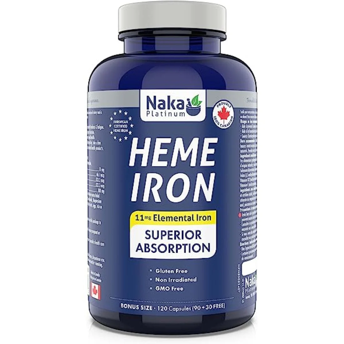 Naka Platinum Heme Iron 11mg - Image 2