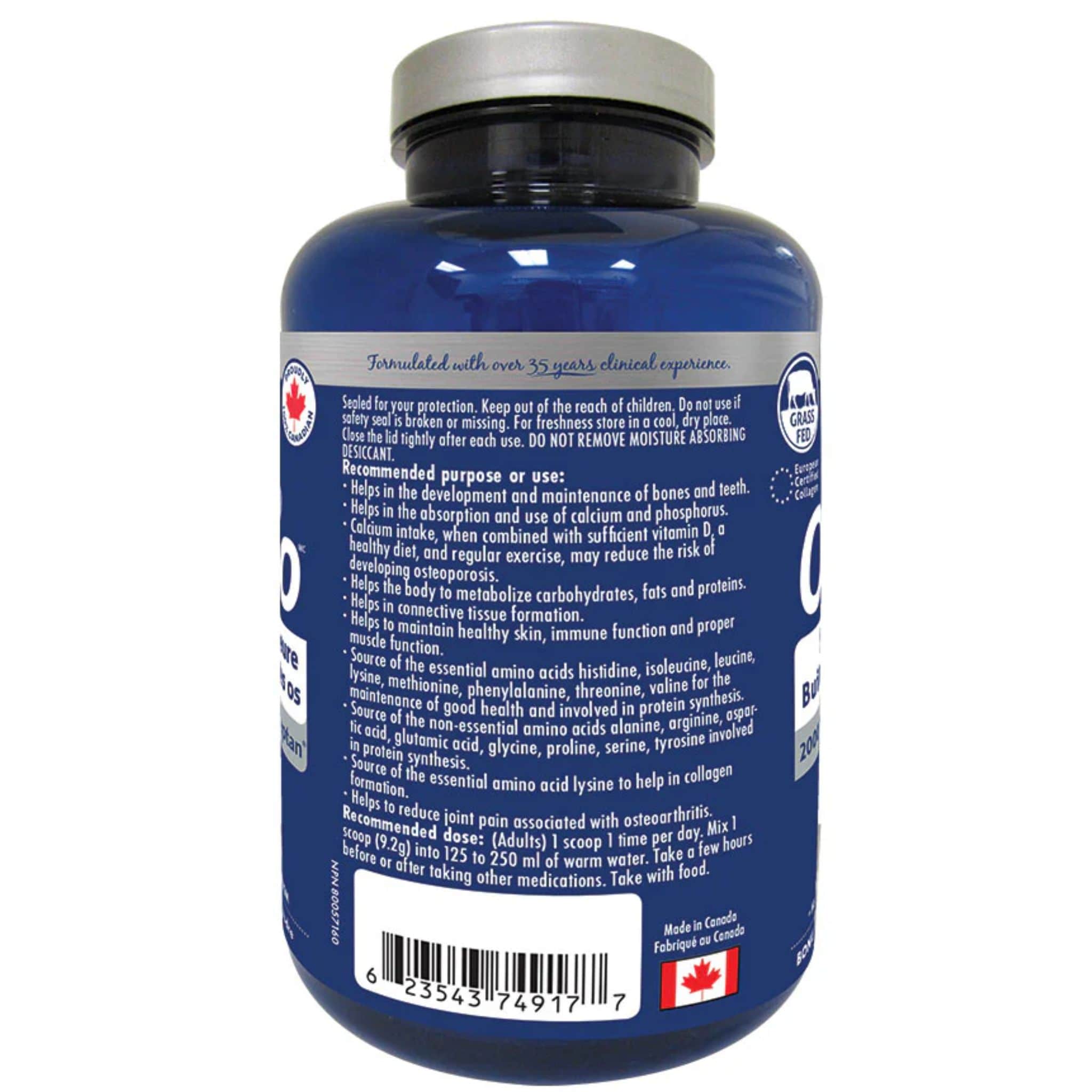 Naka Platinum Pro Osteo Powder, Superior Bone Building Formulation with 2000mg of Peptan Collagen, 250g - Image 3