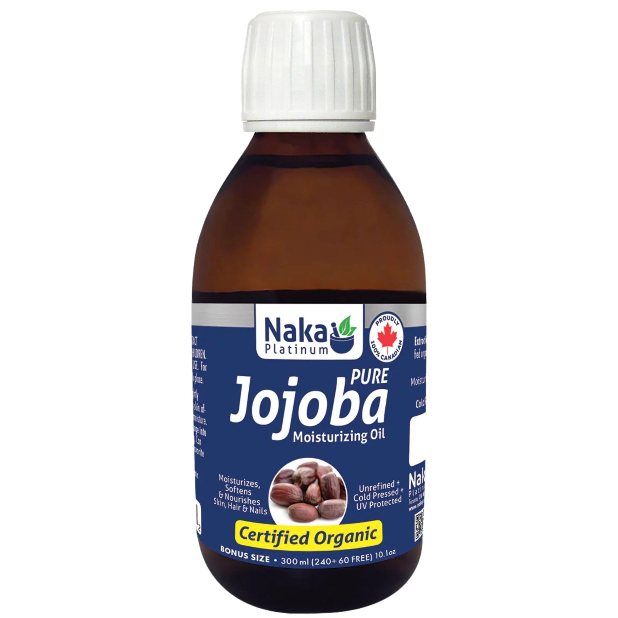 Naka Platinum Pure Organic Jojoba Moisturizing Oil, 130ml-300ml - Image 2