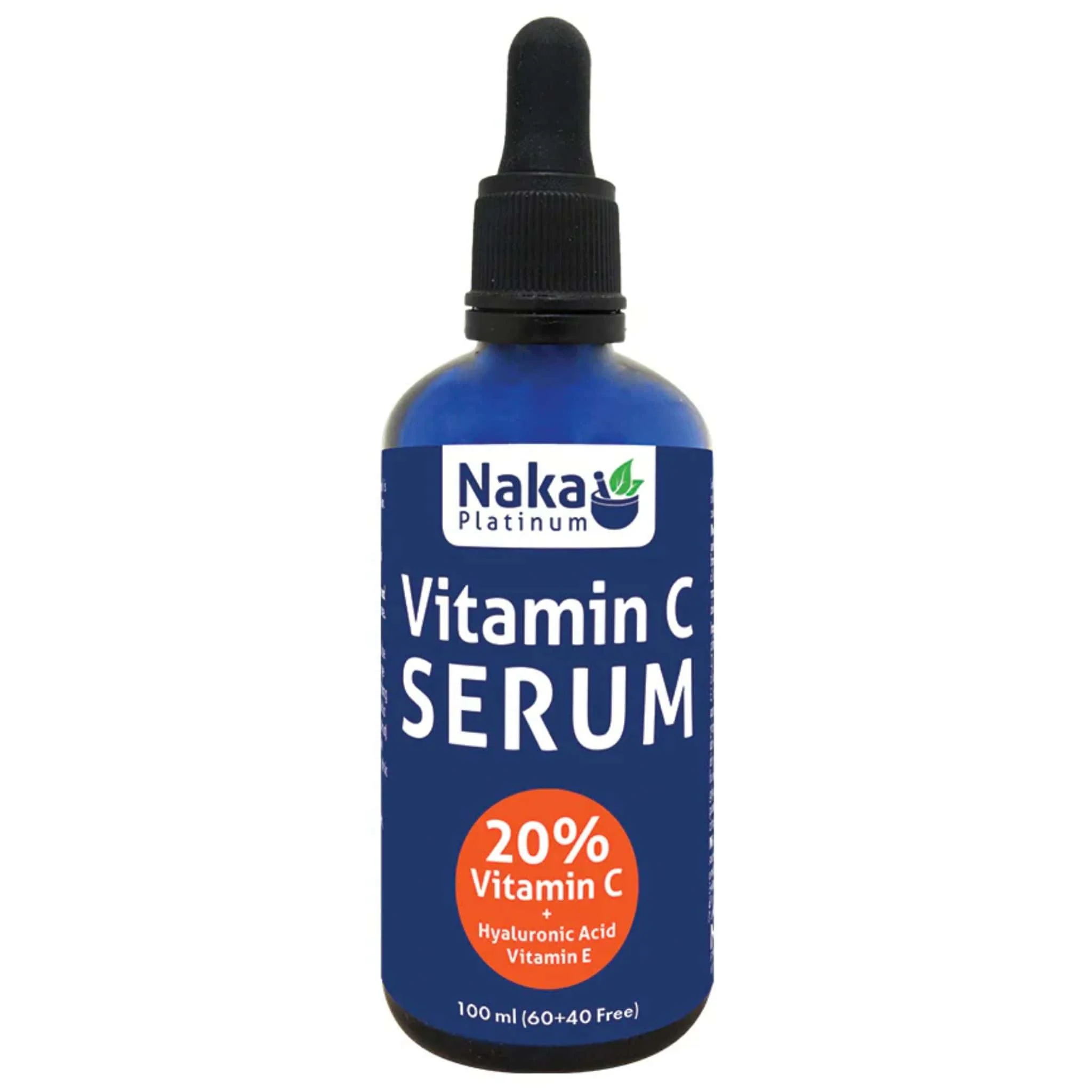 Naka Platinum Topical Vegan Vitamin C Advance Anti-Aging Serum, 100ml