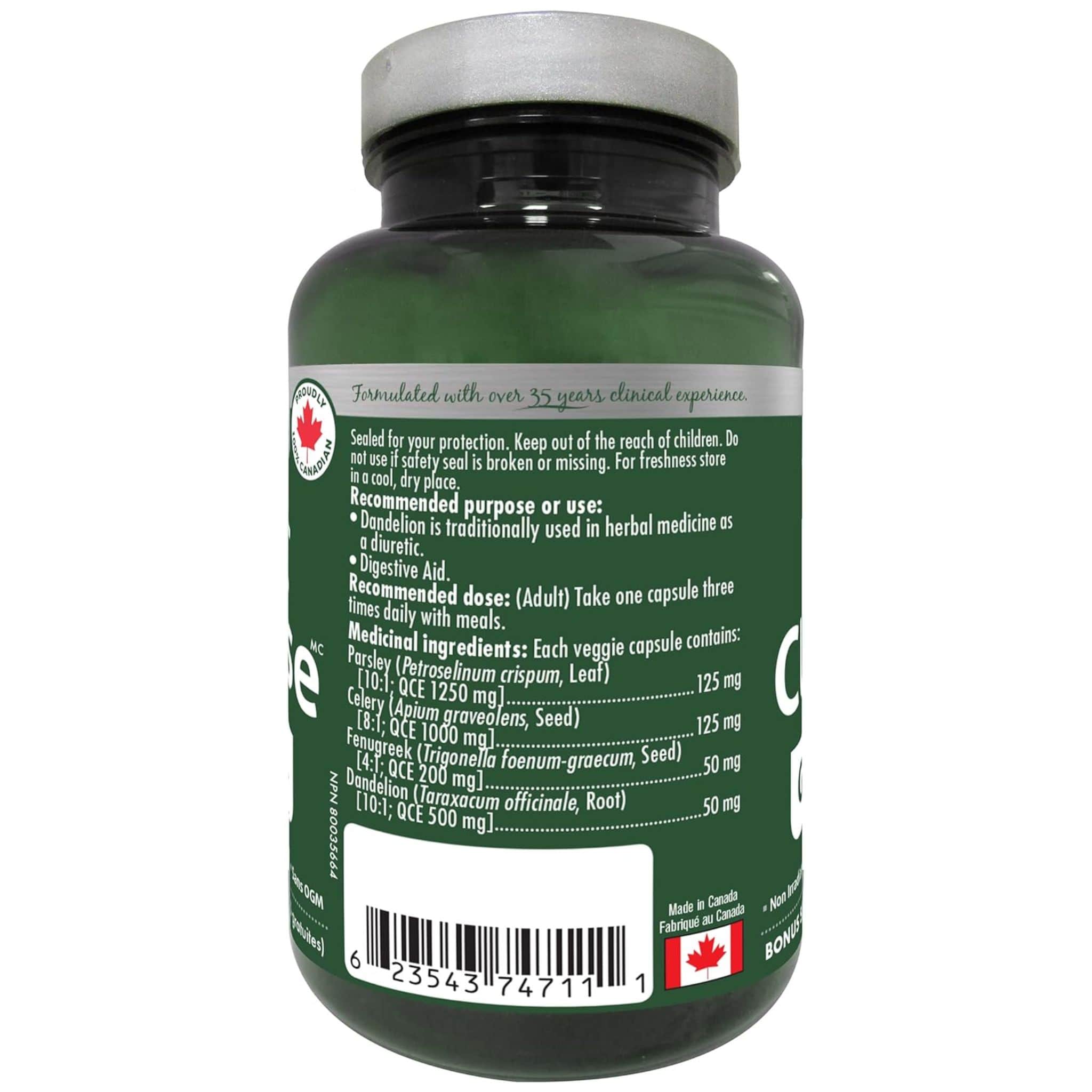 Naka Platinum Uric Cleanse, Gout Relief, 75 Vegetable Capsules - Image 2