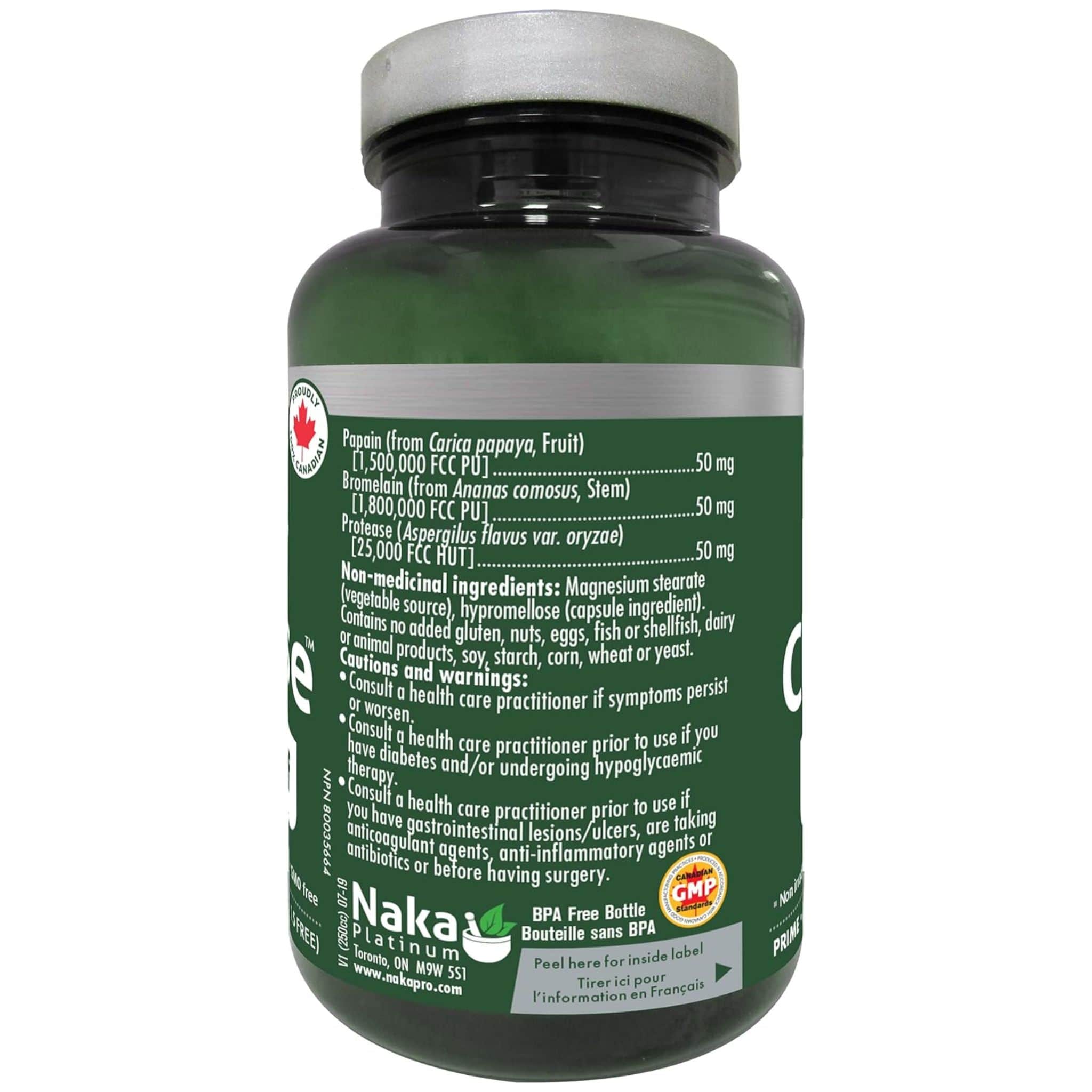 Naka Platinum Uric Cleanse, Gout Relief, 75 Vegetable Capsules - Image 3