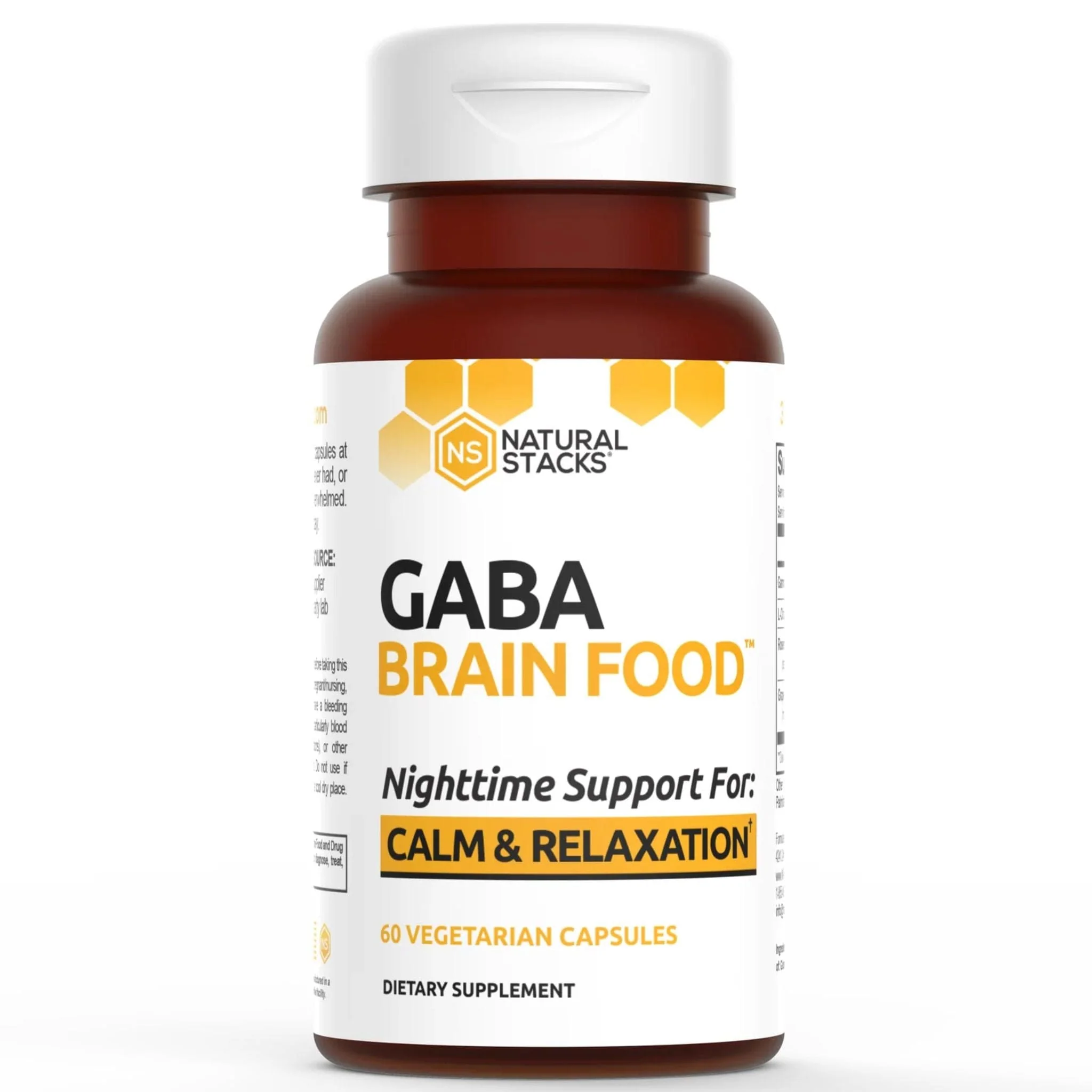 Natural Stacks GABA Brain Food, 60 Capsules