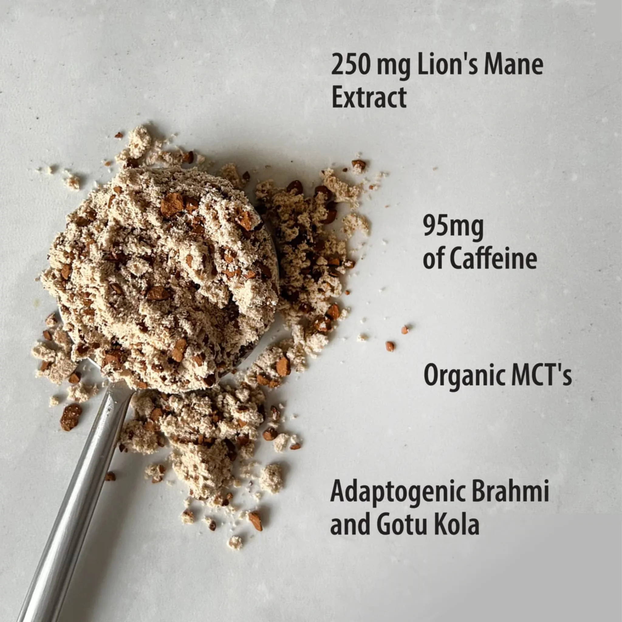 Organic Traditions Focus Fuel, Instant Mushroom Coffee with Lion’s Mane, Adaptogens, MCT and Caffeine, 140g - Image 5