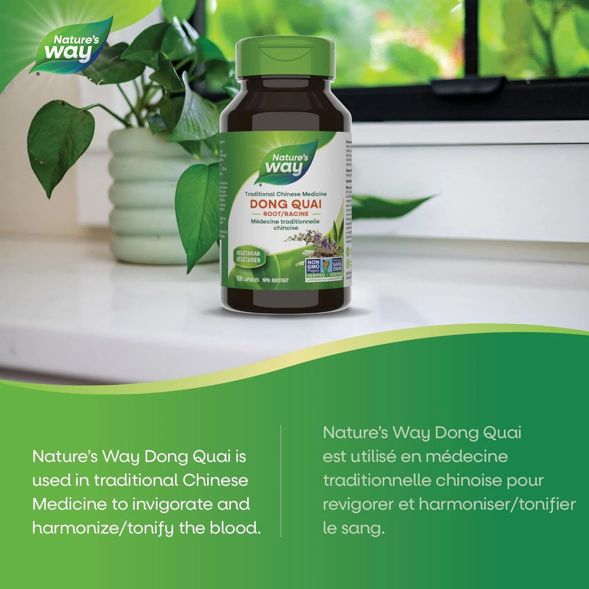 Nature's Way Dong Quai Root, 100 Capsules - Image 4