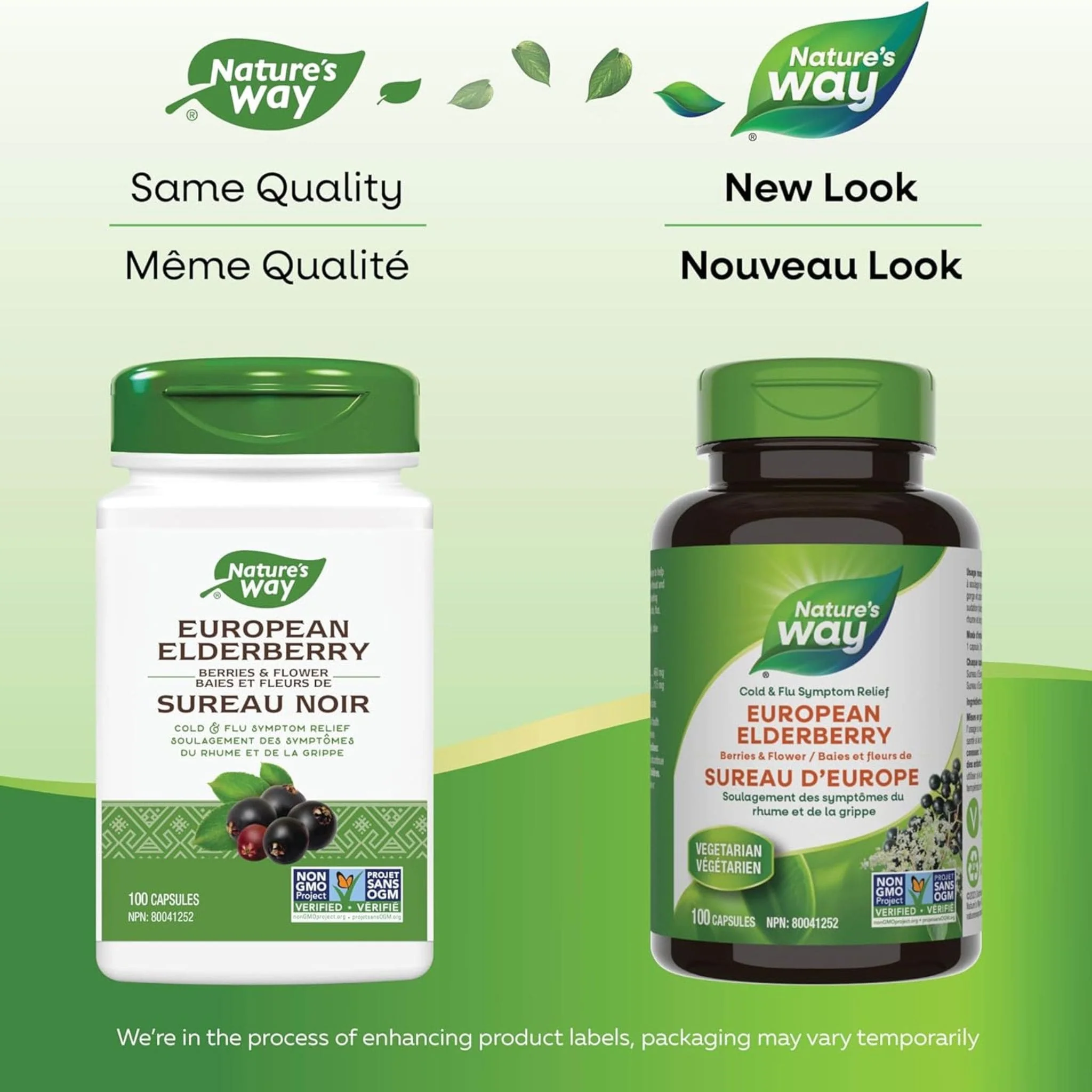 Nature's Way European Elderberry, 100 Capsules - Image 6