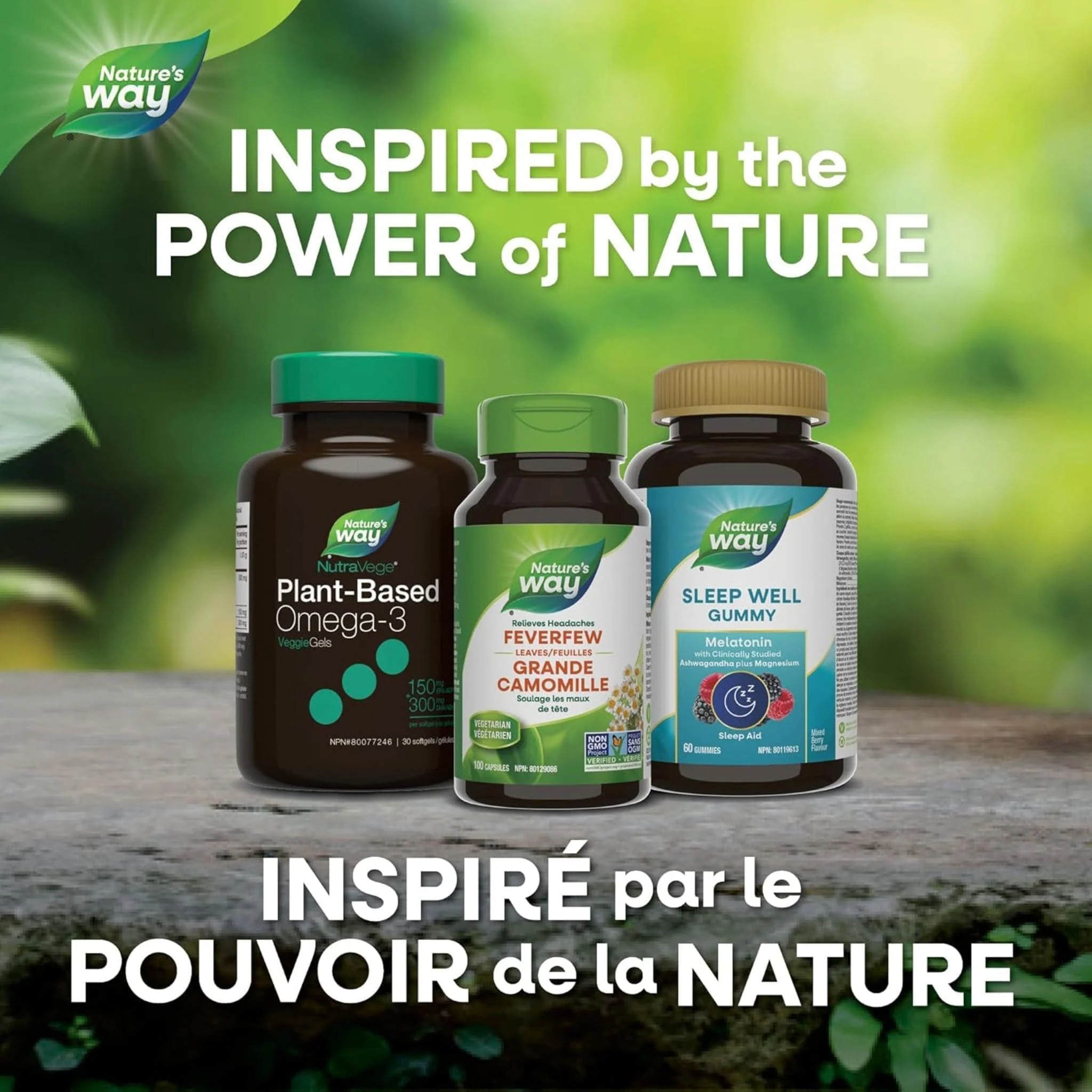 Nature's Way Feverfew Leaves 380mg, 100 Vegetable Capsules - Image 8