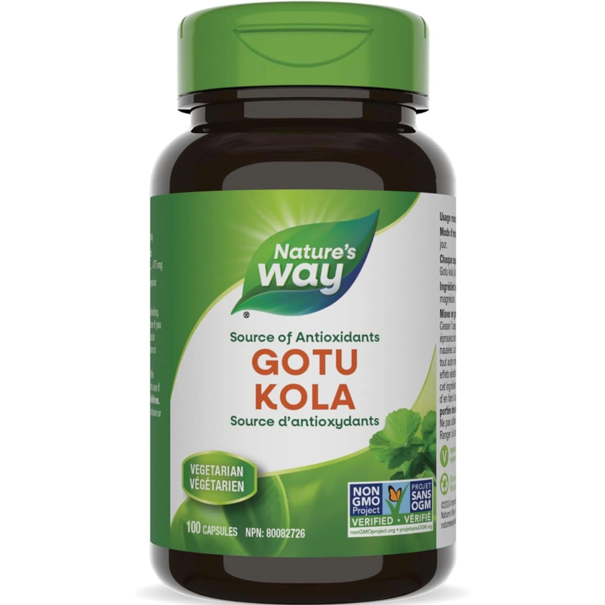 Nature's Way Gotu Kola 475mg Capsules