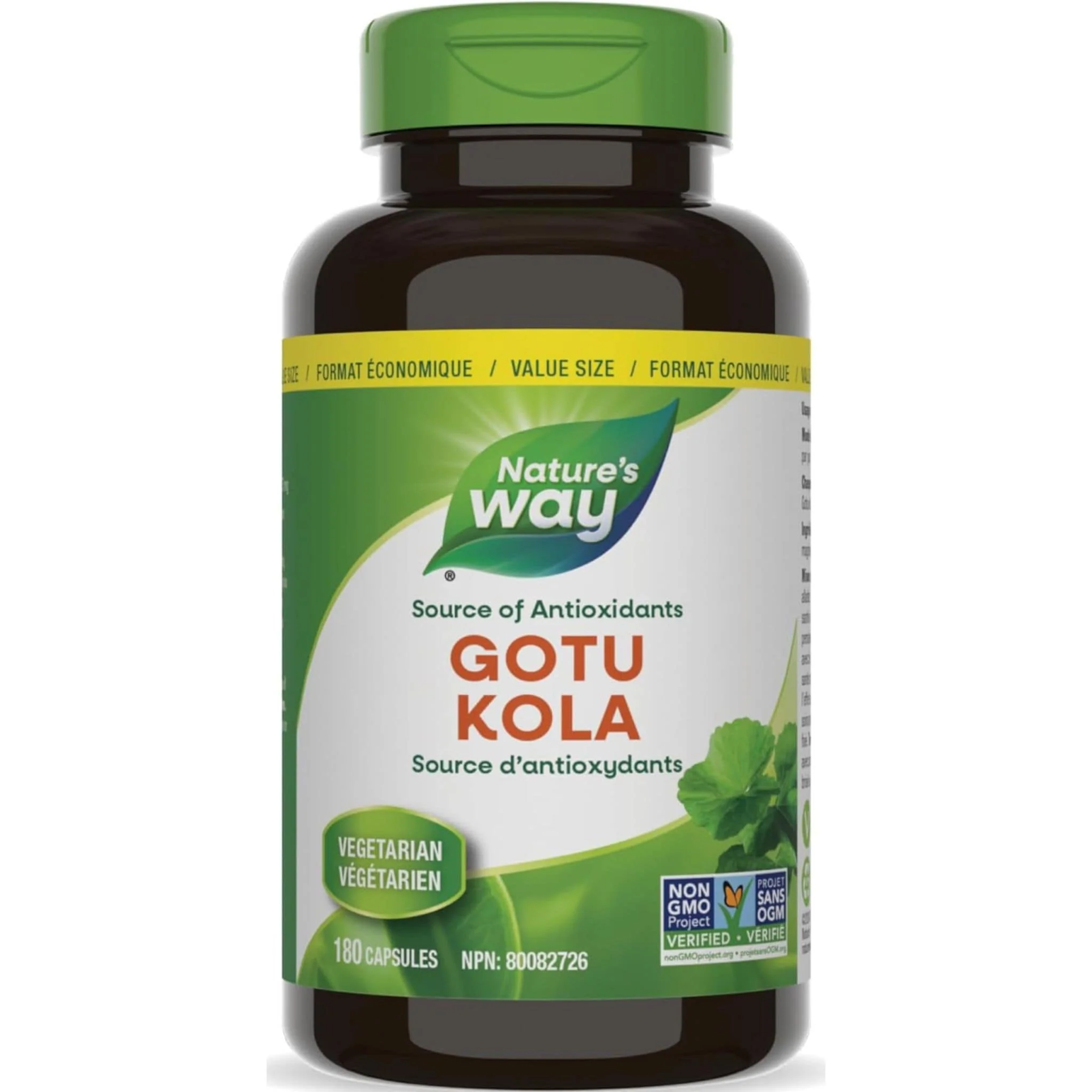 Nature's Way Gotu Kola 475mg Capsules - Image 8