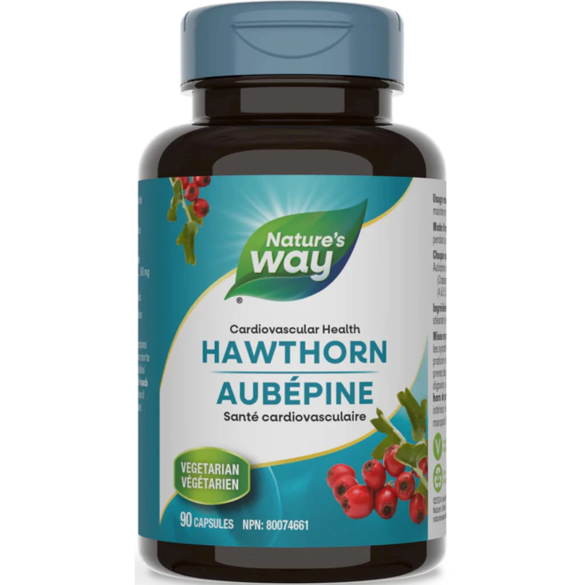 Nature's Way Hawthorn Standardized Extract, 90 Capsules