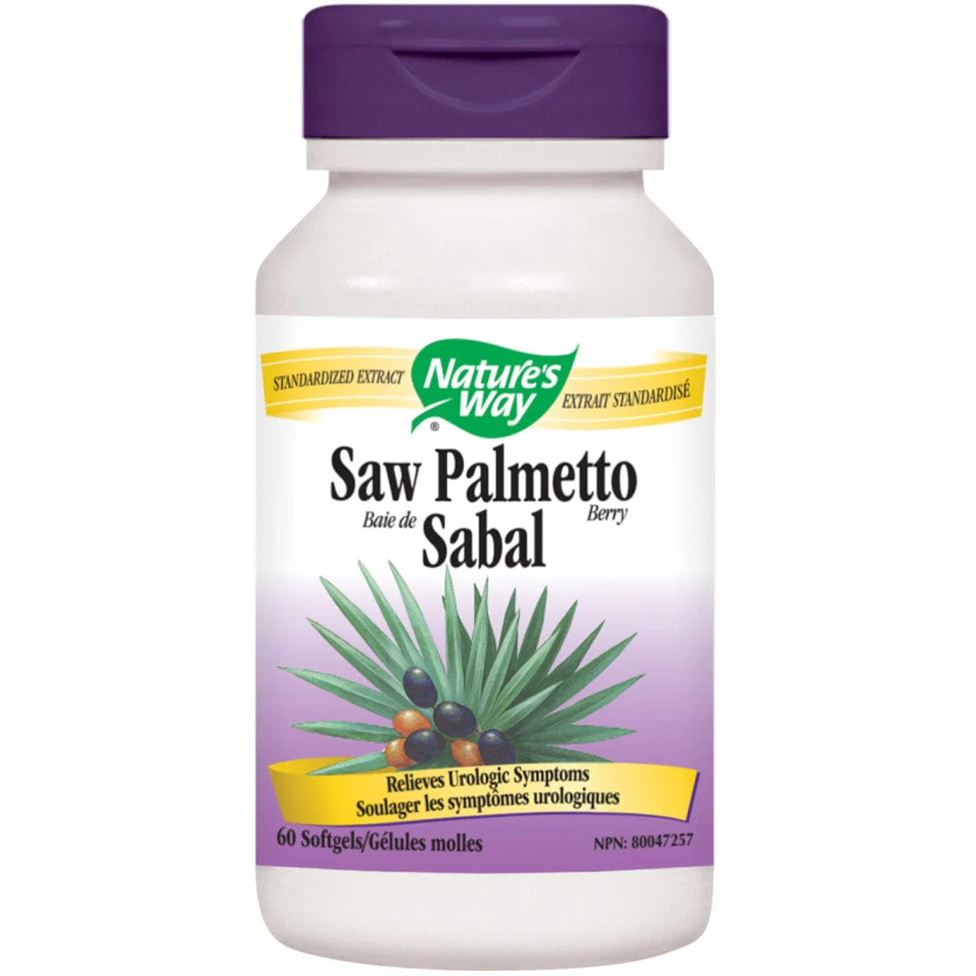 Nature's Way Saw Palmetto Standardized Extract - Image 2