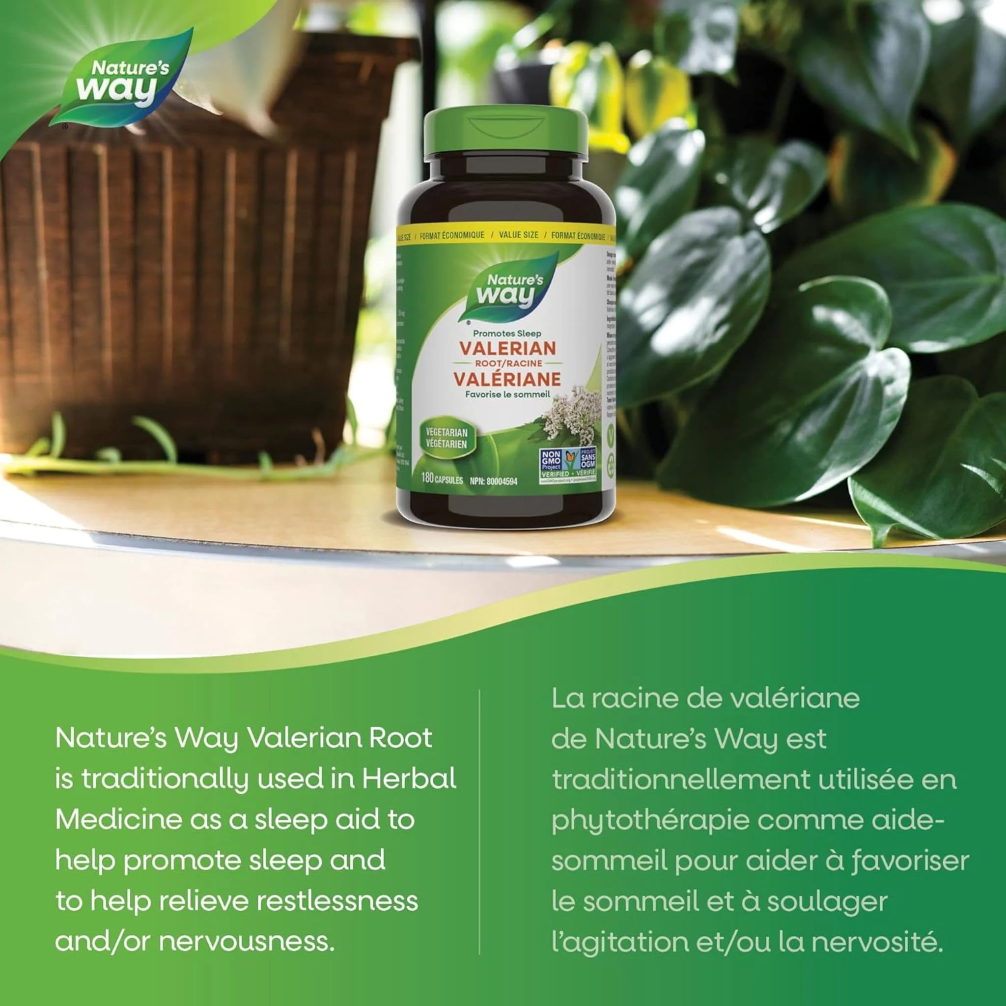 Nature's Way Valerian Root, 530mg - Image 10