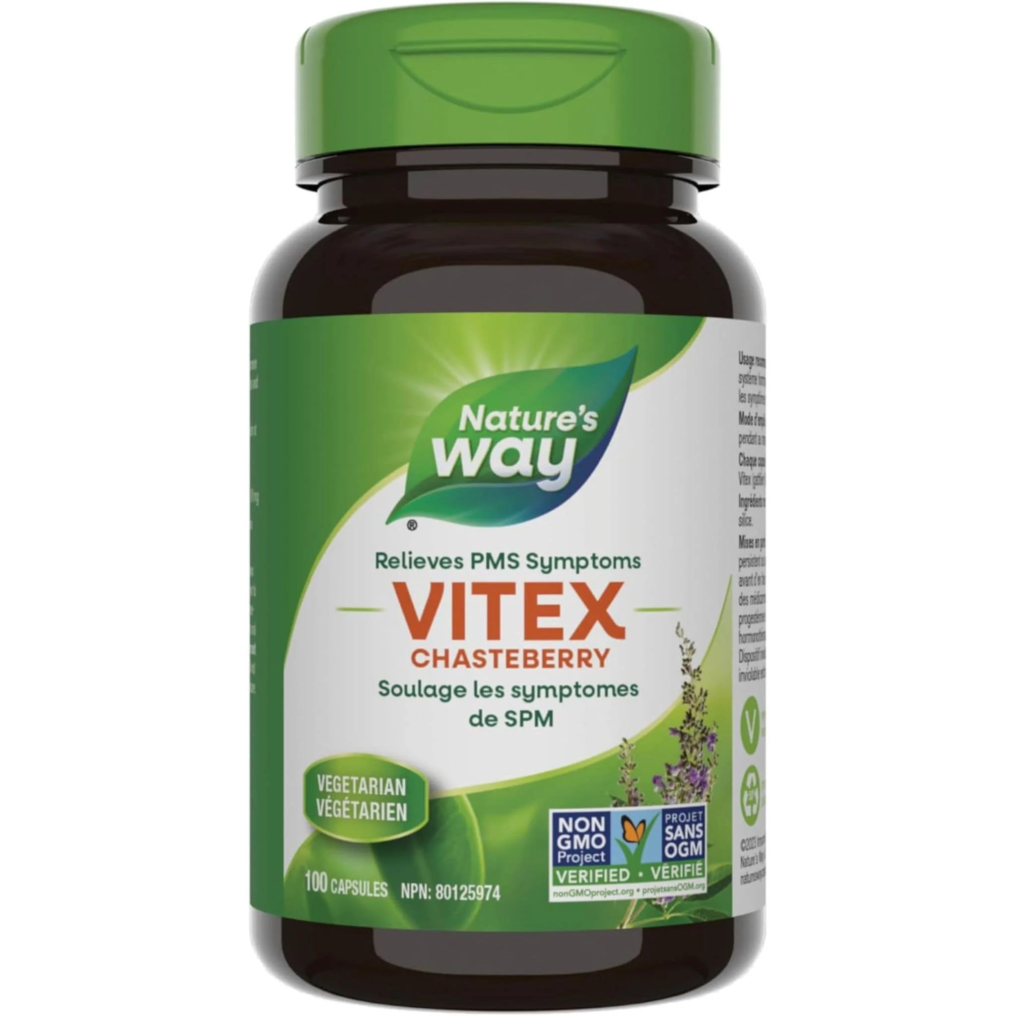 Nature's Way Vitex 400mg, Chaste Tree 400mg Capsules