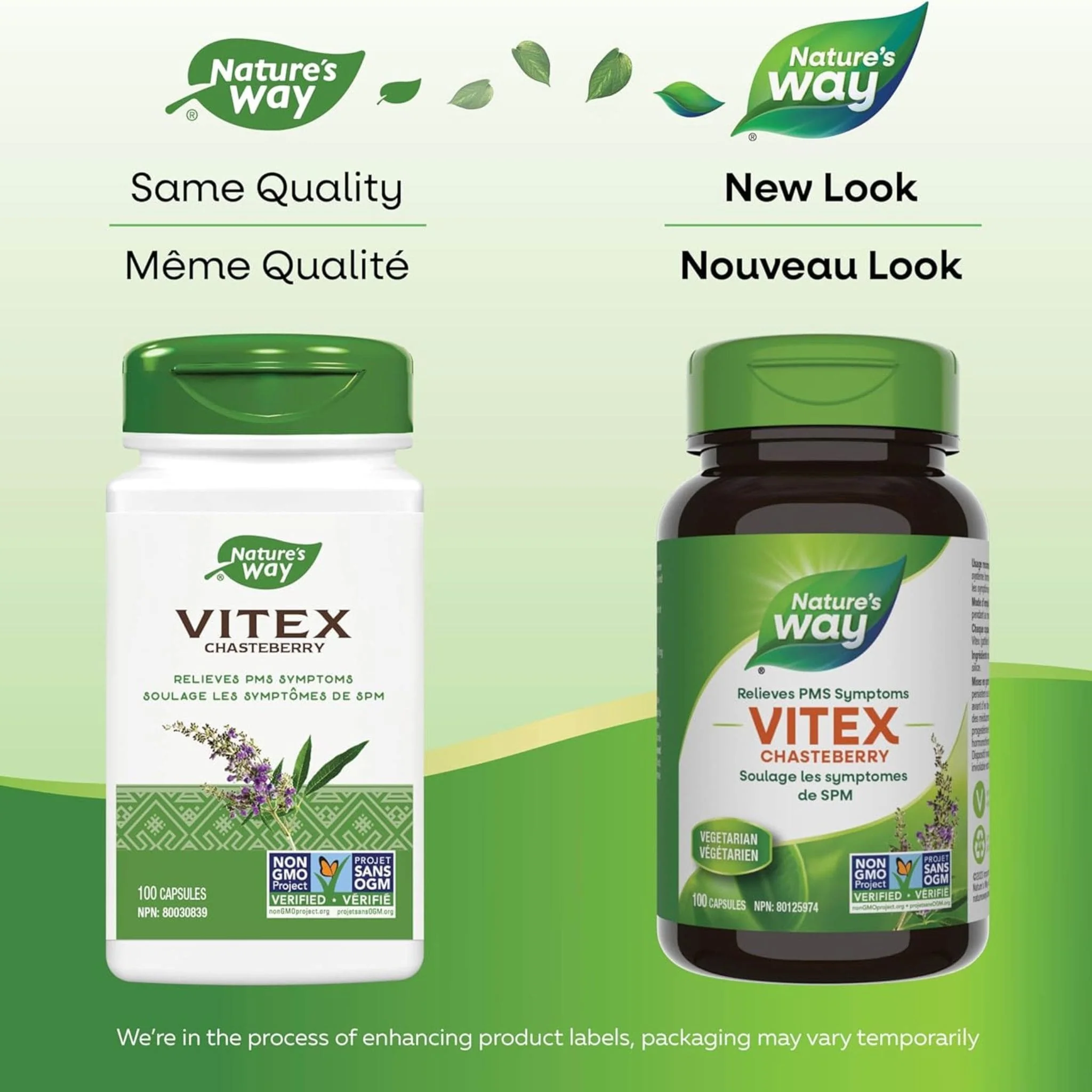 Nature's Way Vitex 400mg, Chaste Tree 400mg Capsules - Image 6