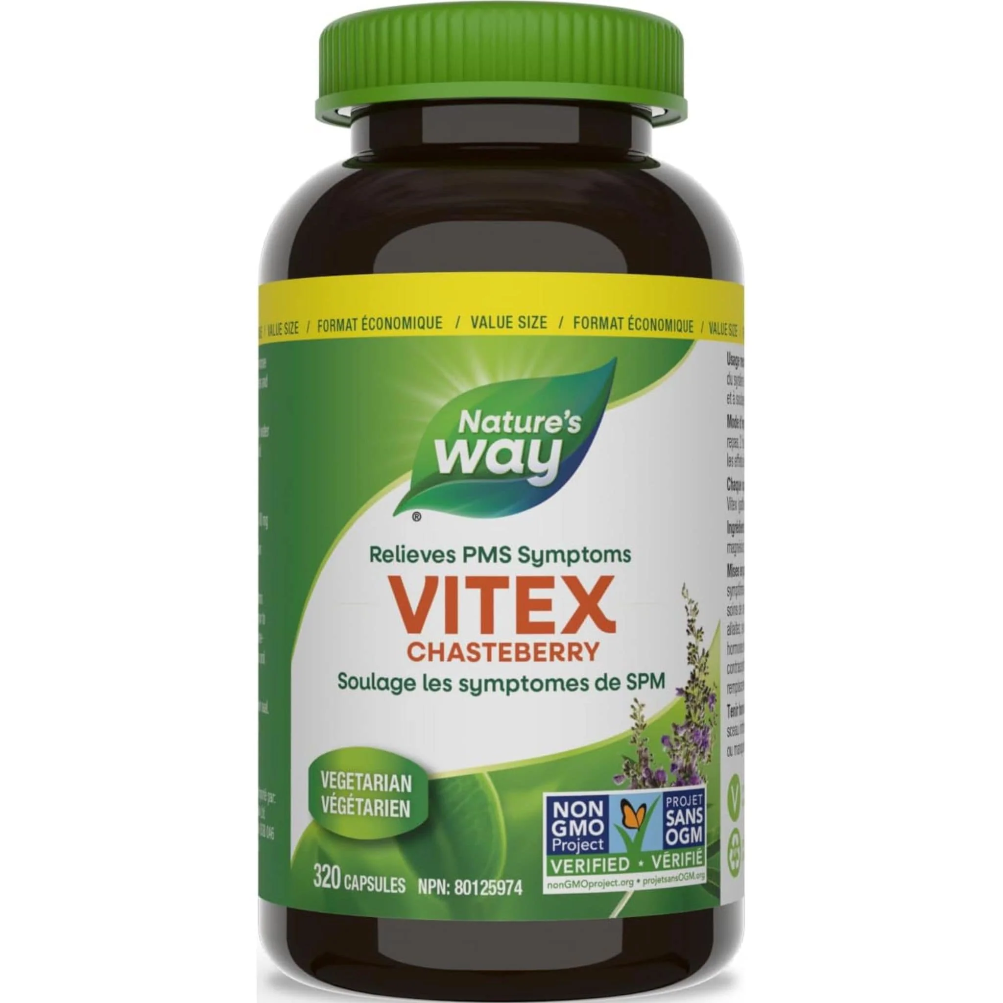 Nature's Way Vitex 400mg, Chaste Tree 400mg Capsules - Image 8
