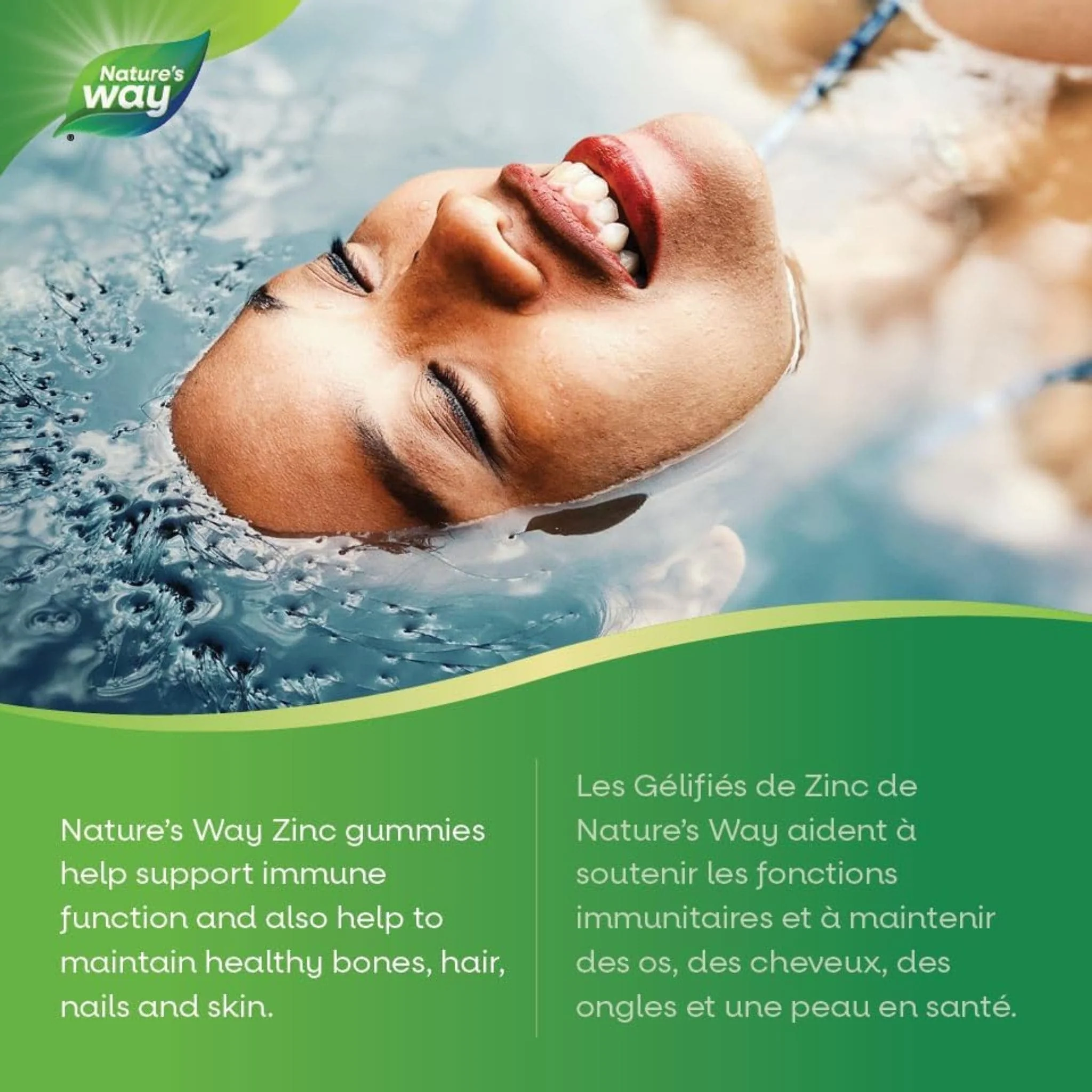 Nature's Way Zinc Gummies, Immune System Support, 60 Gummies - Image 4