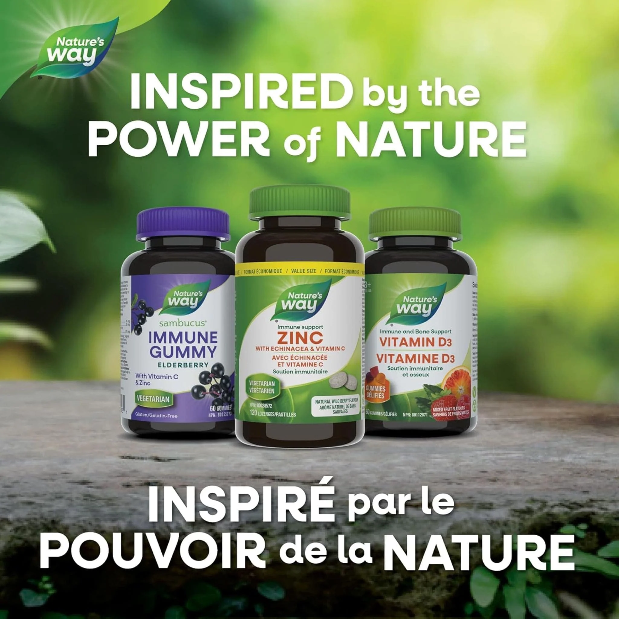Nature's Way Zinc Lozenges 23mg with Echinacea & Vitamin C - Image 15