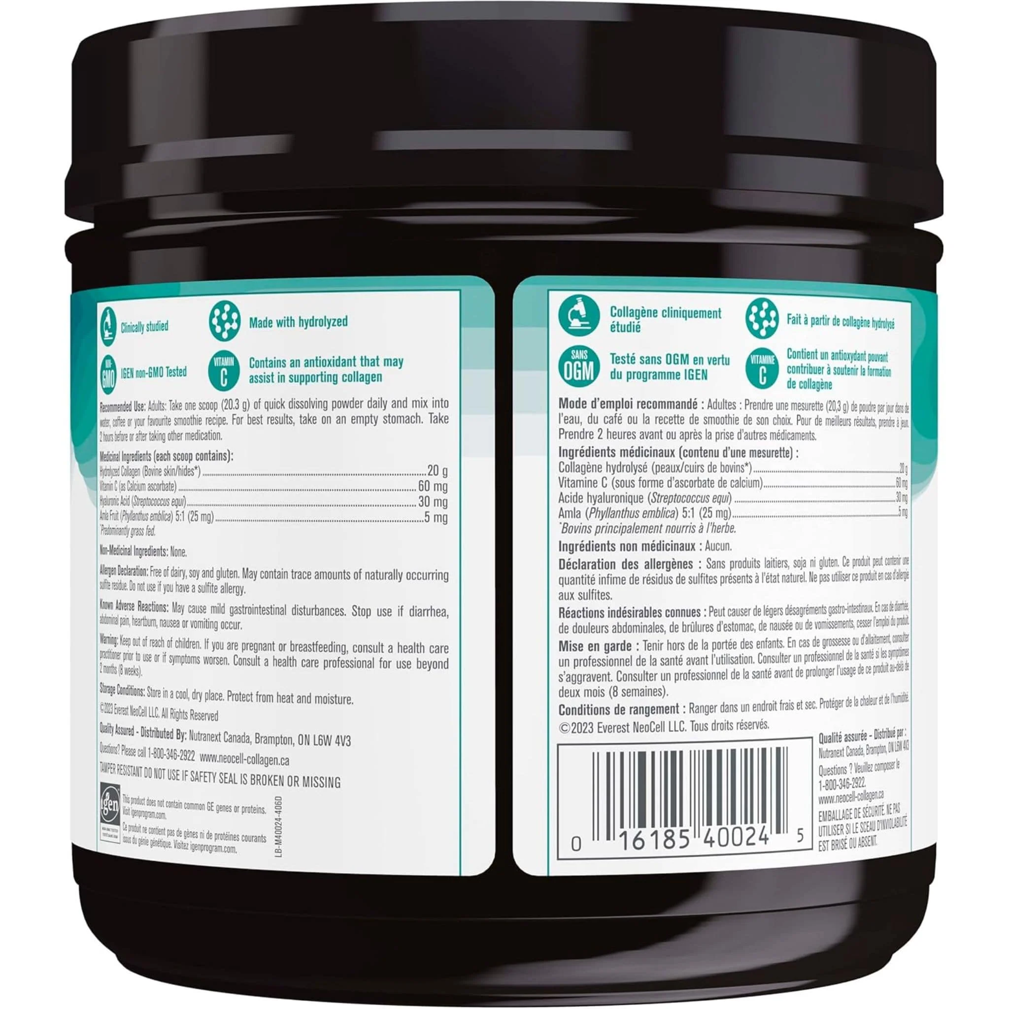 Neocell Super Collagen Peptides Plus, 406g - Image 2
