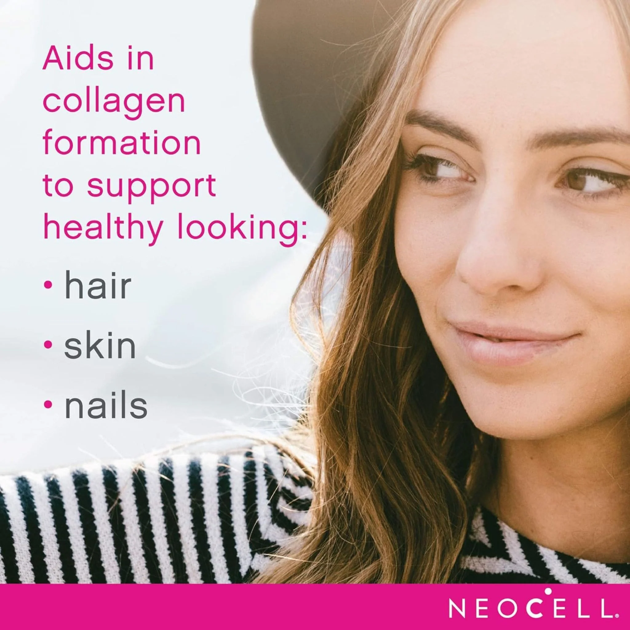 NeoCell Super Collagen Powder, Hydrolyzed Collagen Peptides Type 1 and 3 (Gluten-Free & Grass-Fed), 200g - Image 4