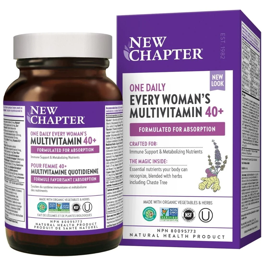 New Chapter Every Womans One Daily 40+ Multivitamin - Image 4