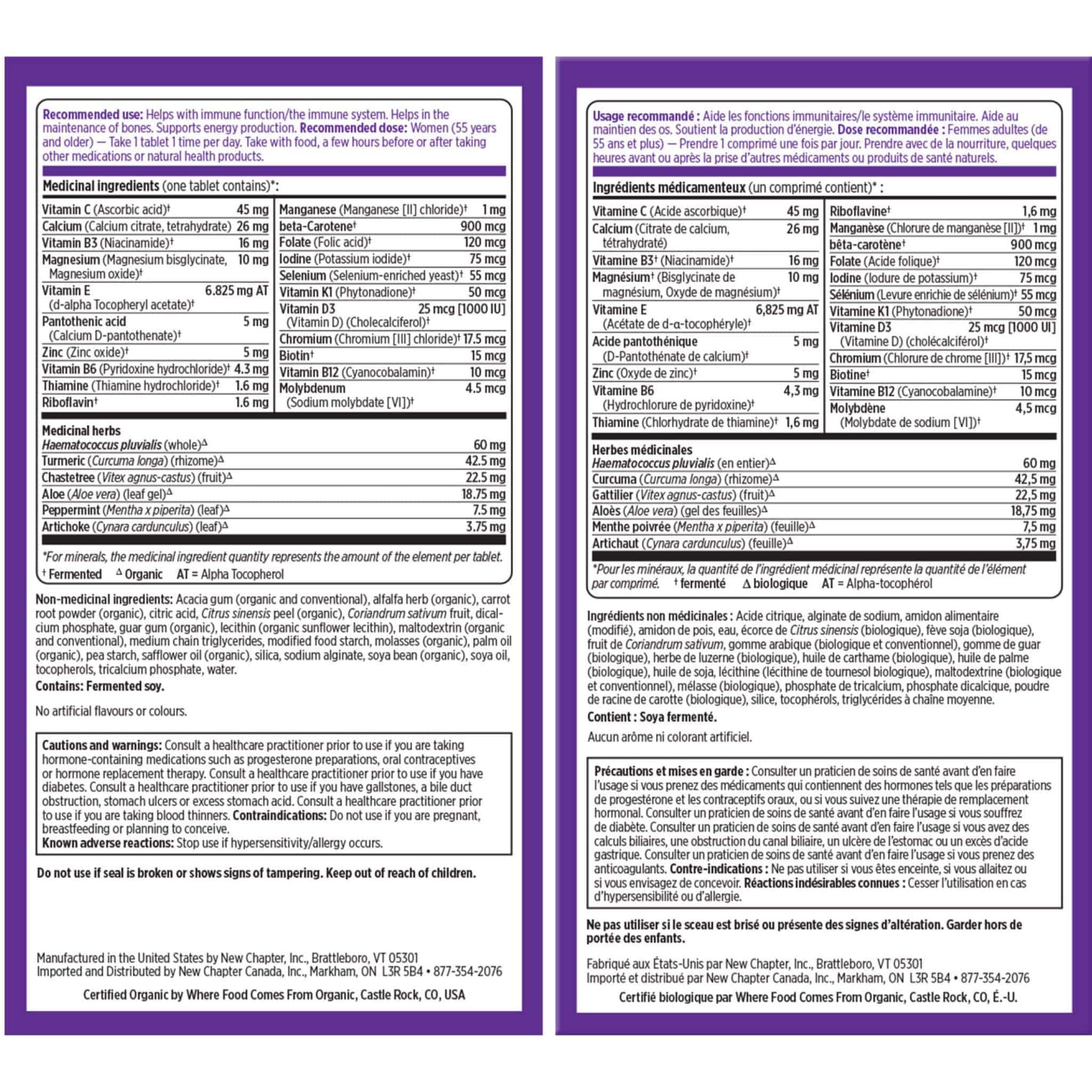 New Chapter Every Women's One Daily Multi 55+ - Image 3