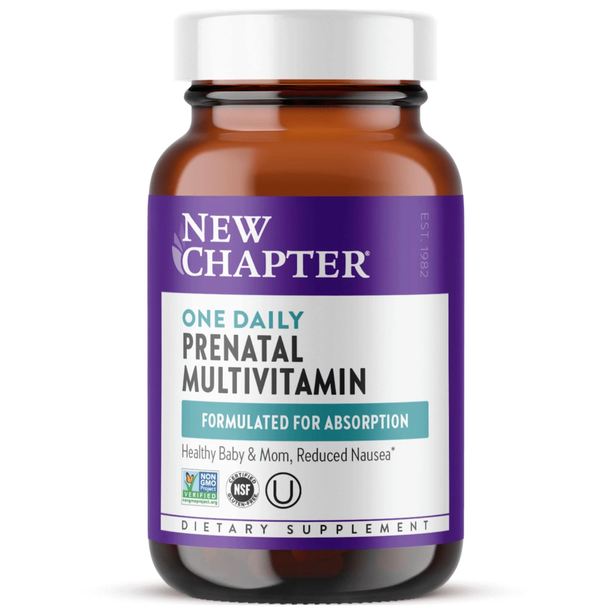 New Chapter One Daily Prenatal Multivitamin, Tablets CLEARANCE 75% Off Exp 11/25 Final Sale - Image 3