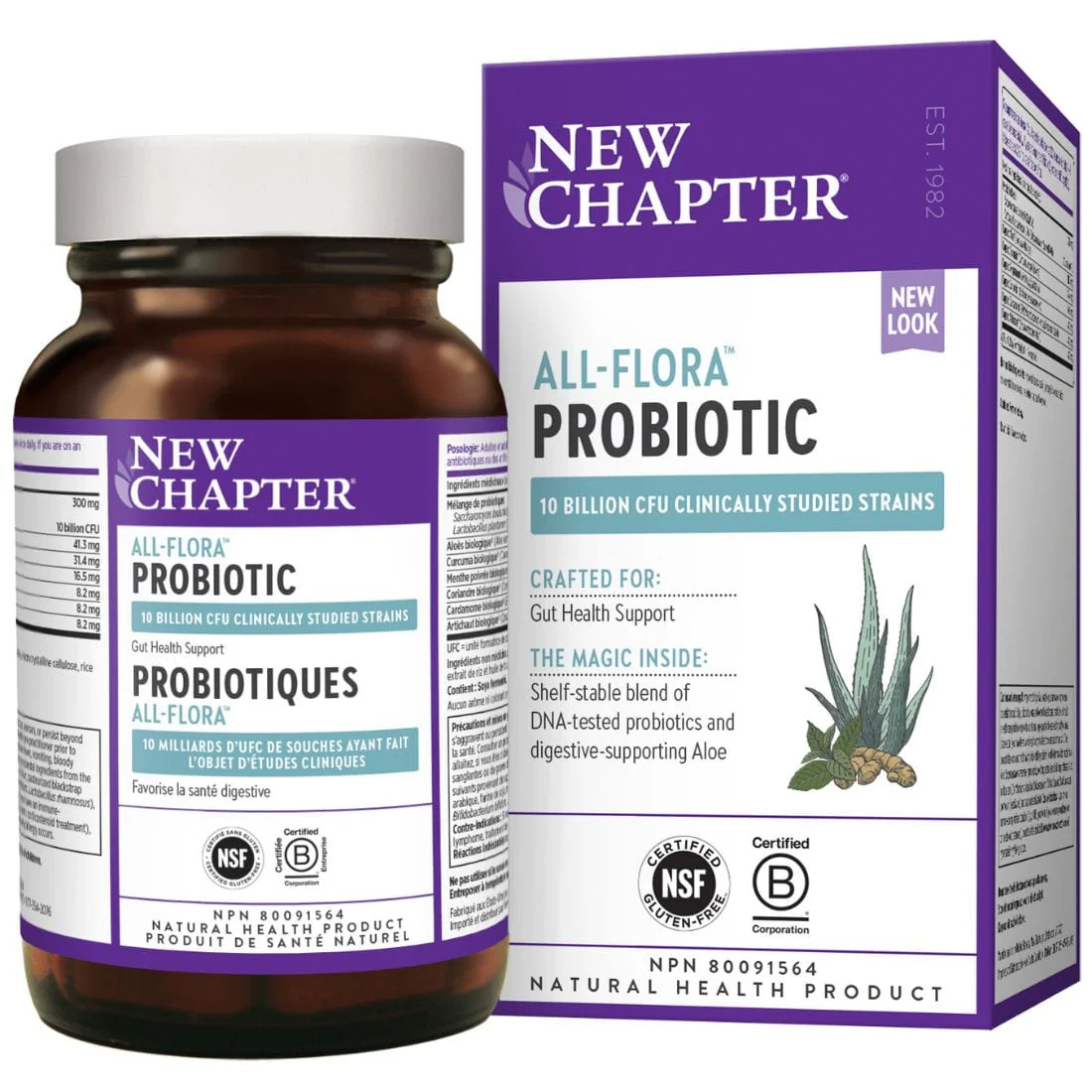 New Chapter Probiotic All-Flora Capsules - Image 2