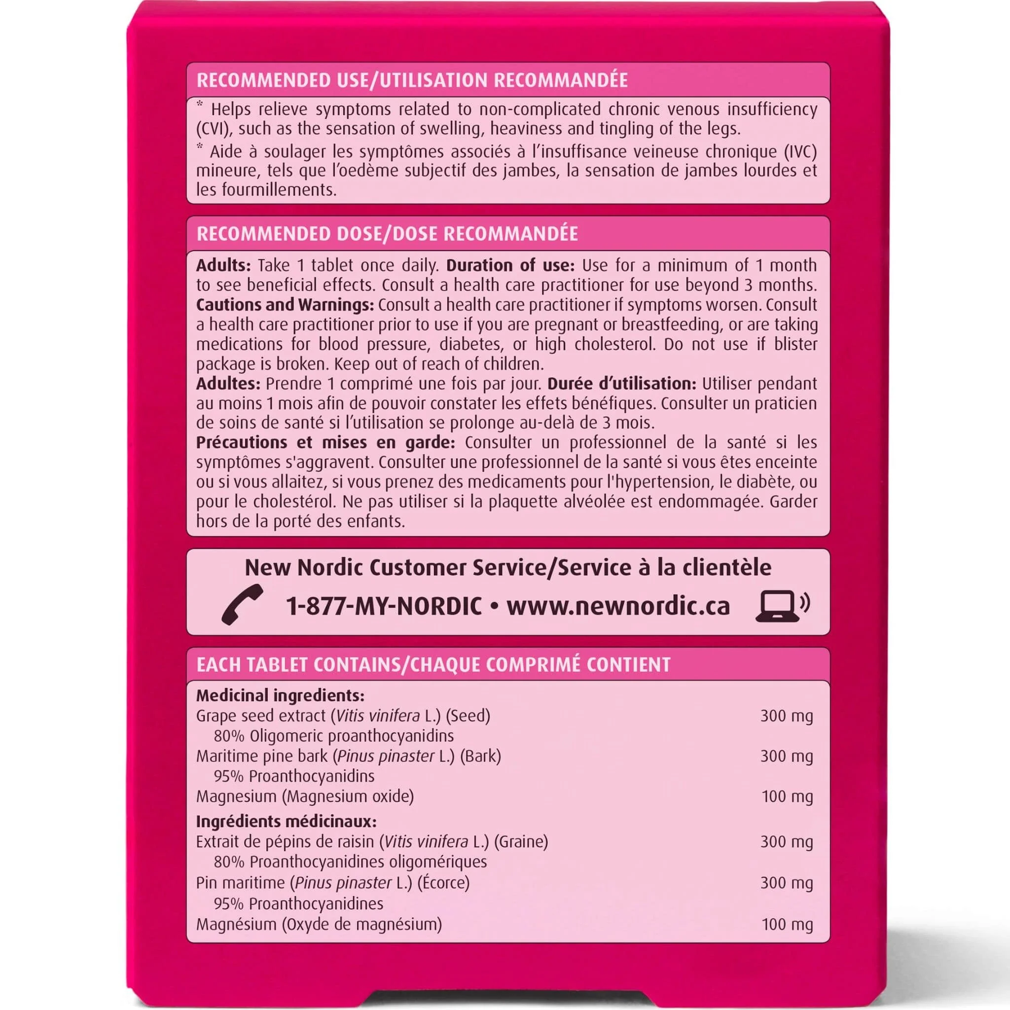 New Nordic Active Legs Strong, 30 Tablets - Image 2