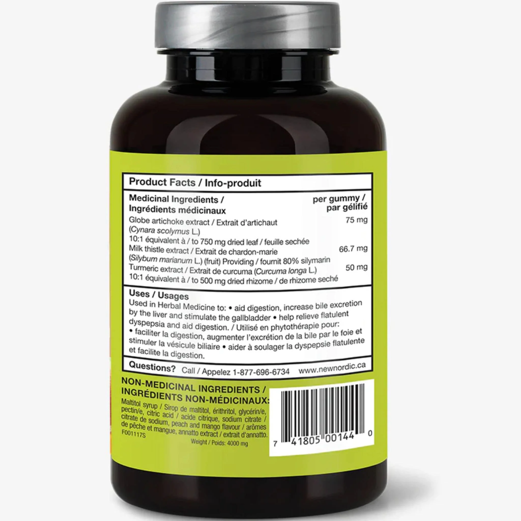 New Nordic Active Liver Gummies, 60 Vegan Gummies - Image 2