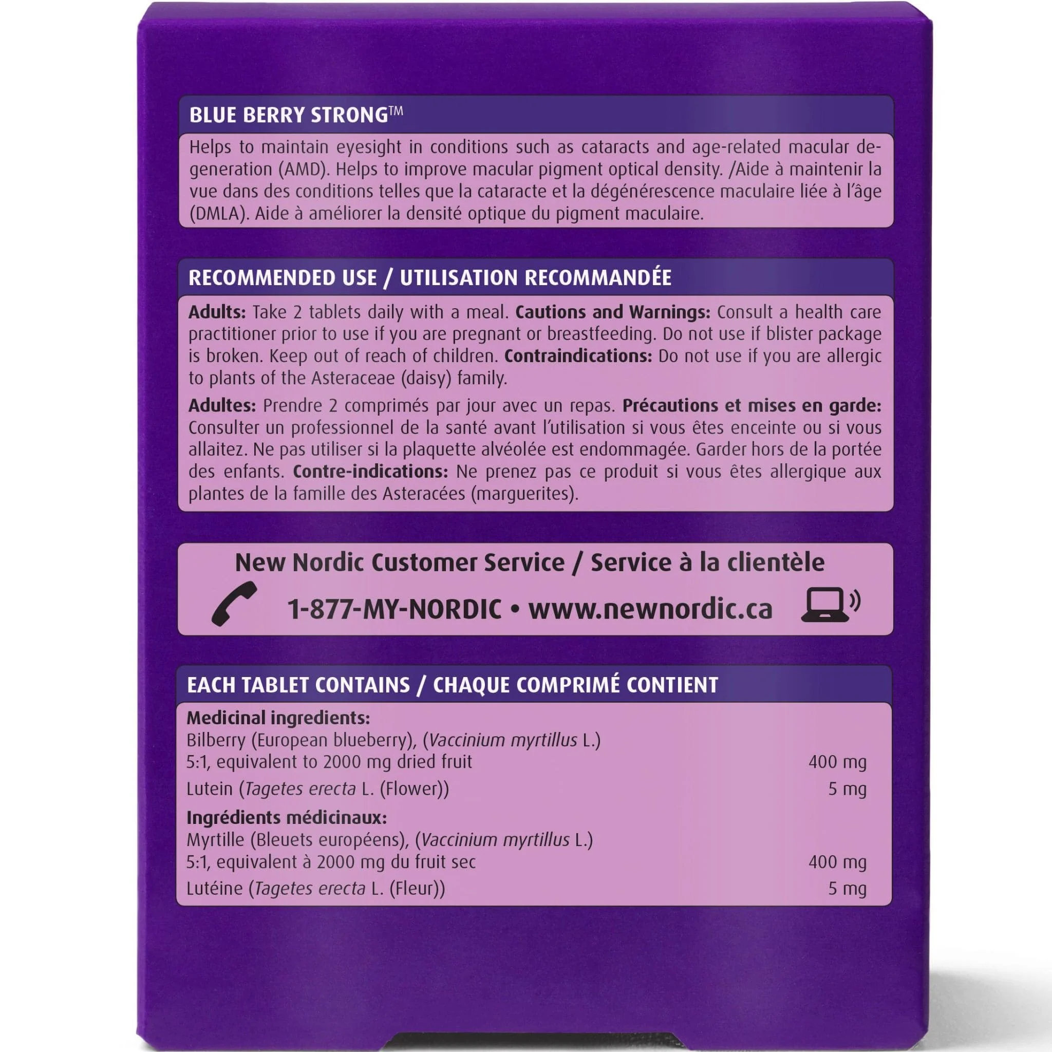 New Nordic Blue Berry Strong, Coated Tablets - Image 2