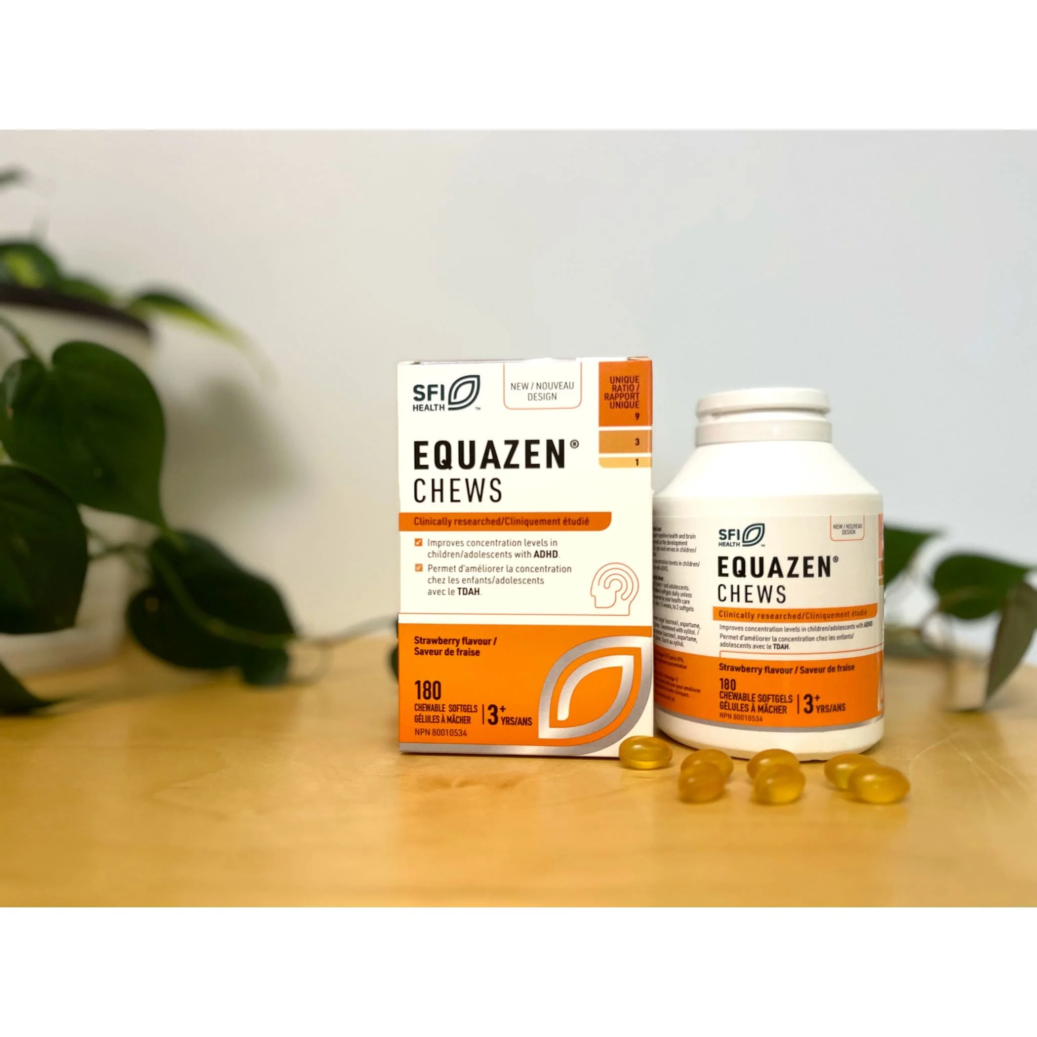 New Nordic Equazen, Improves concentration levels in children with ADHD, 180 Chewable Softgels - Image 6