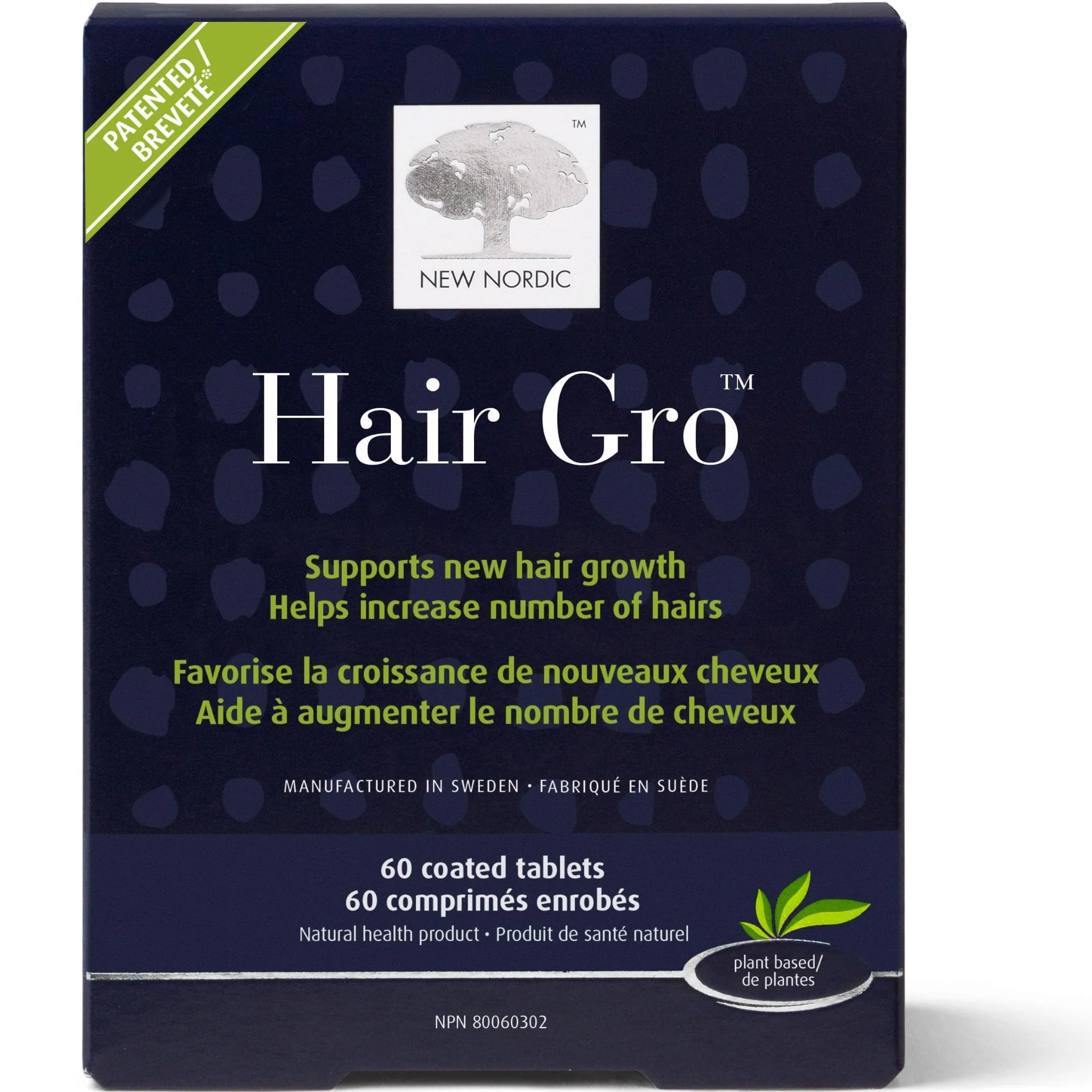 New Nordic Hair Gro, 60 Capsules - Image 2