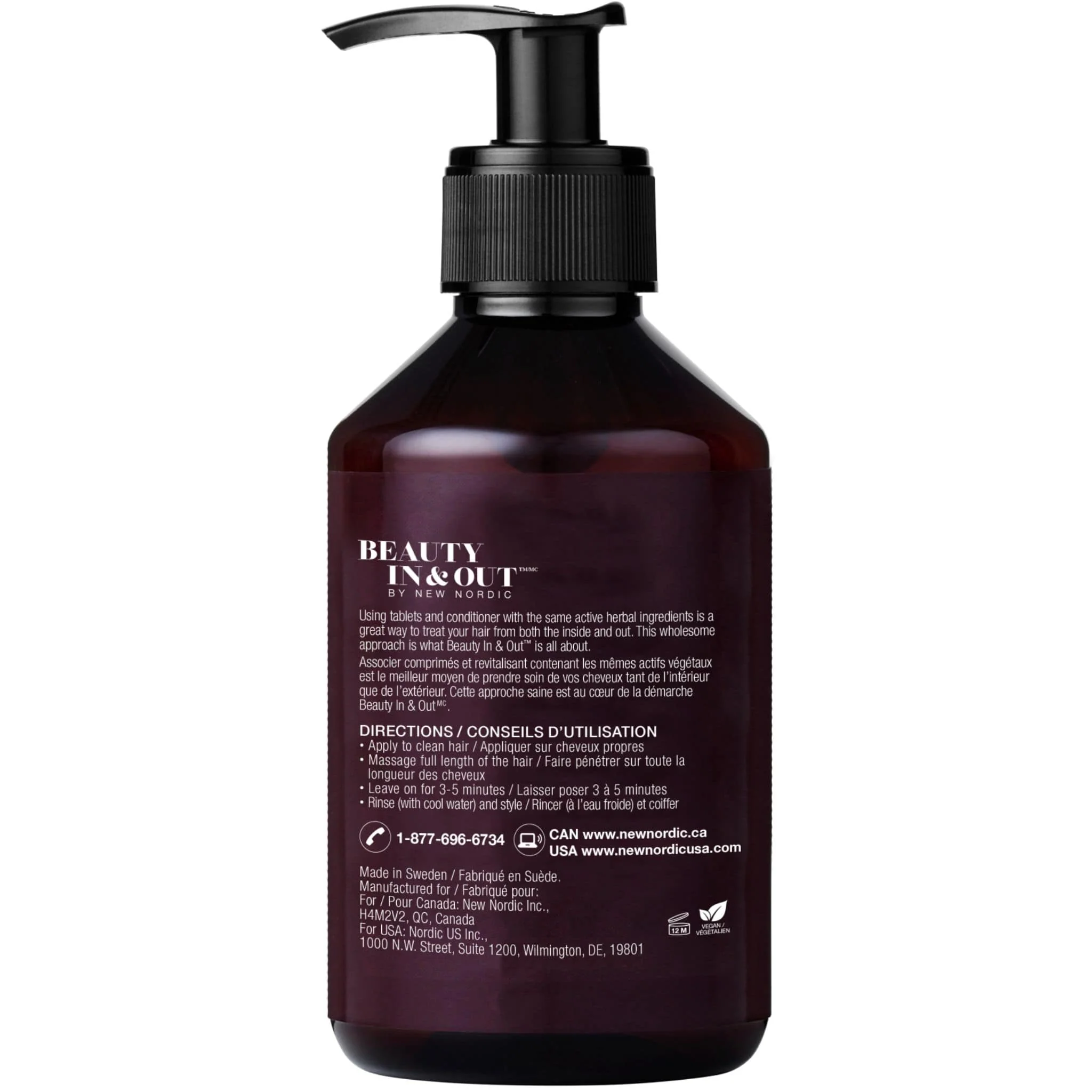 New Nordic Hair Volume Conditioner, 250ml - Image 3