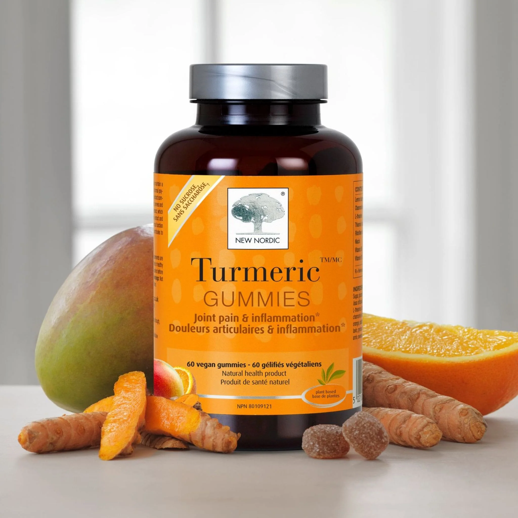New Nordic Turmeric Gummies, 60 Vegan Gummies - Image 5