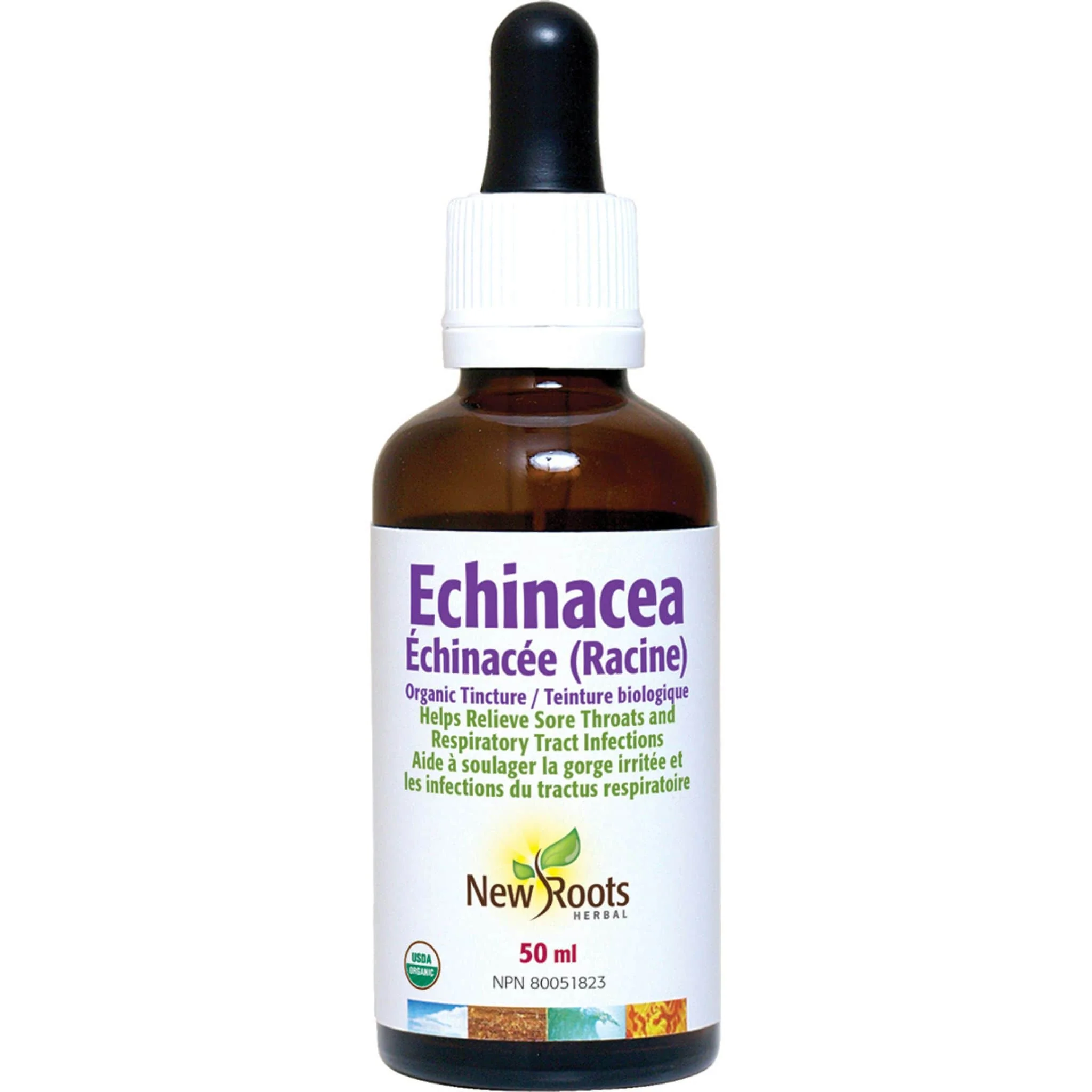 New Roots Echinacea Root Organic Freedom (Liquid Extract), 50ml