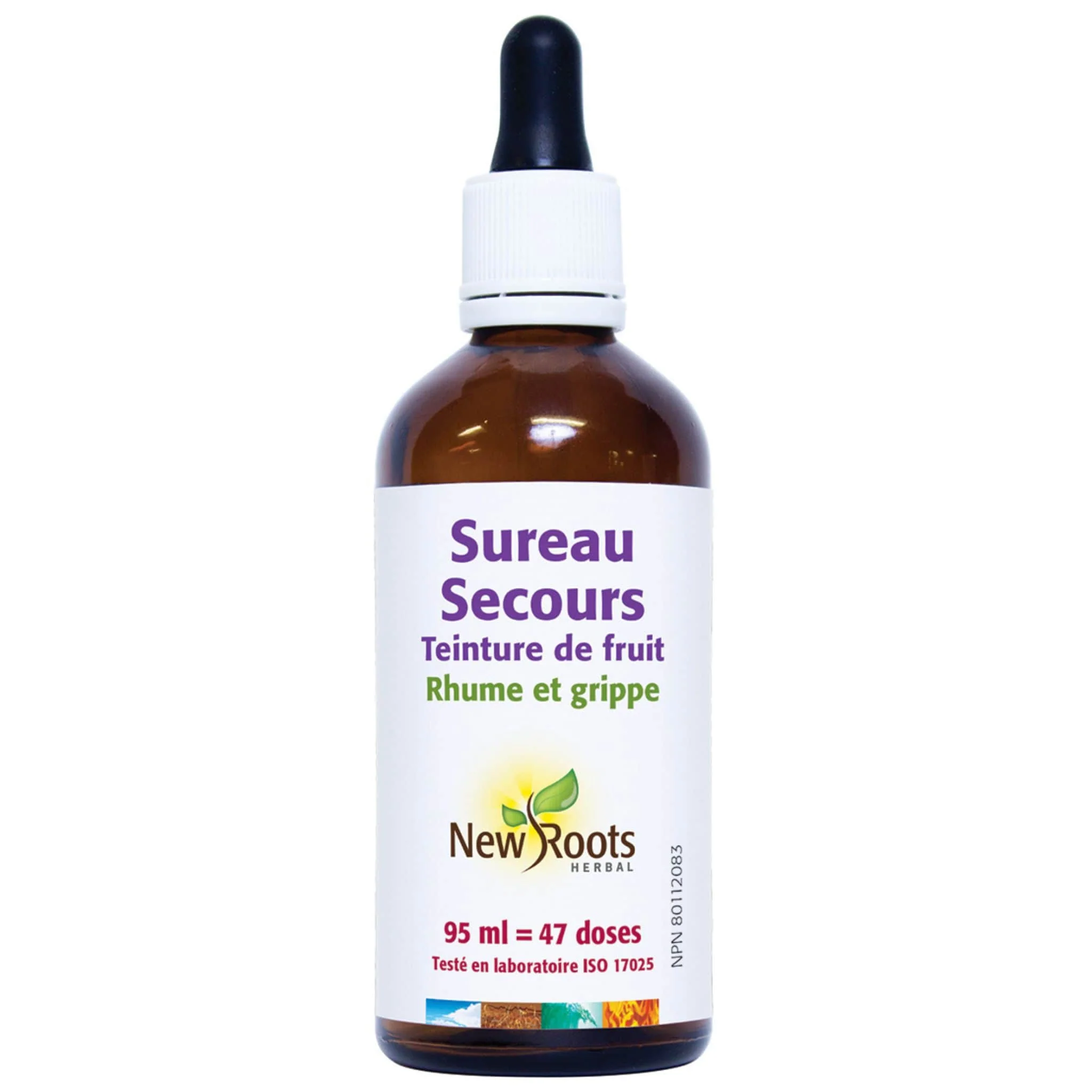 New Roots Elderberry ResQ Fruit Tincture, Cold and Flu Support, 50-95ml - Image 4