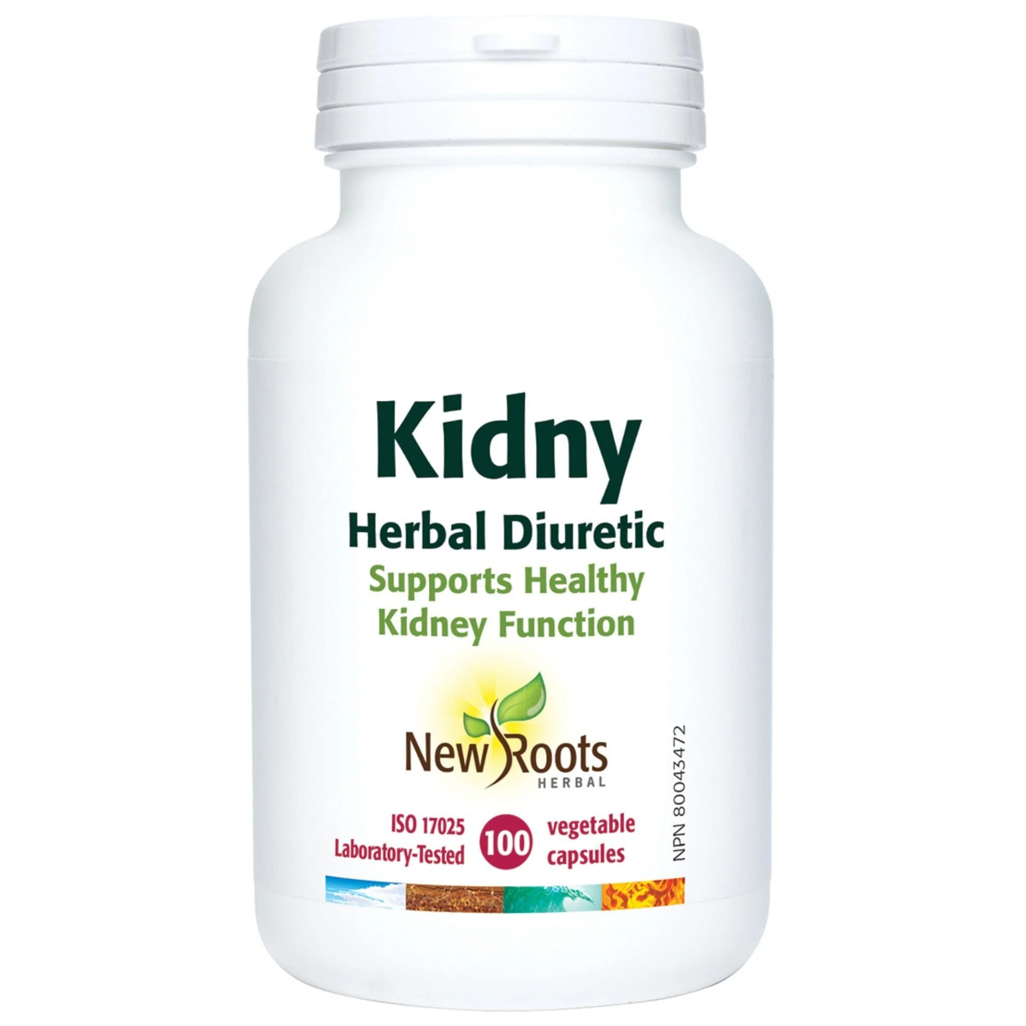 New Roots Kidny, Supports Healthy Kidney Function, 100 Vegetable Capsules