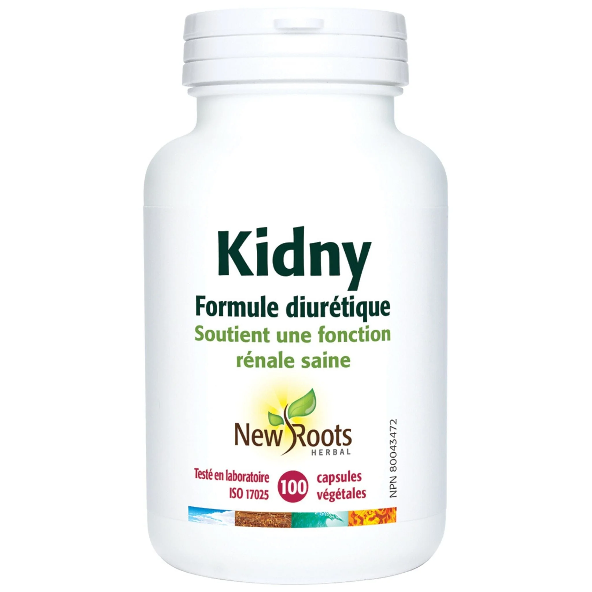 New Roots Kidny, Supports Healthy Kidney Function, 100 Vegetable Capsules - Image 2