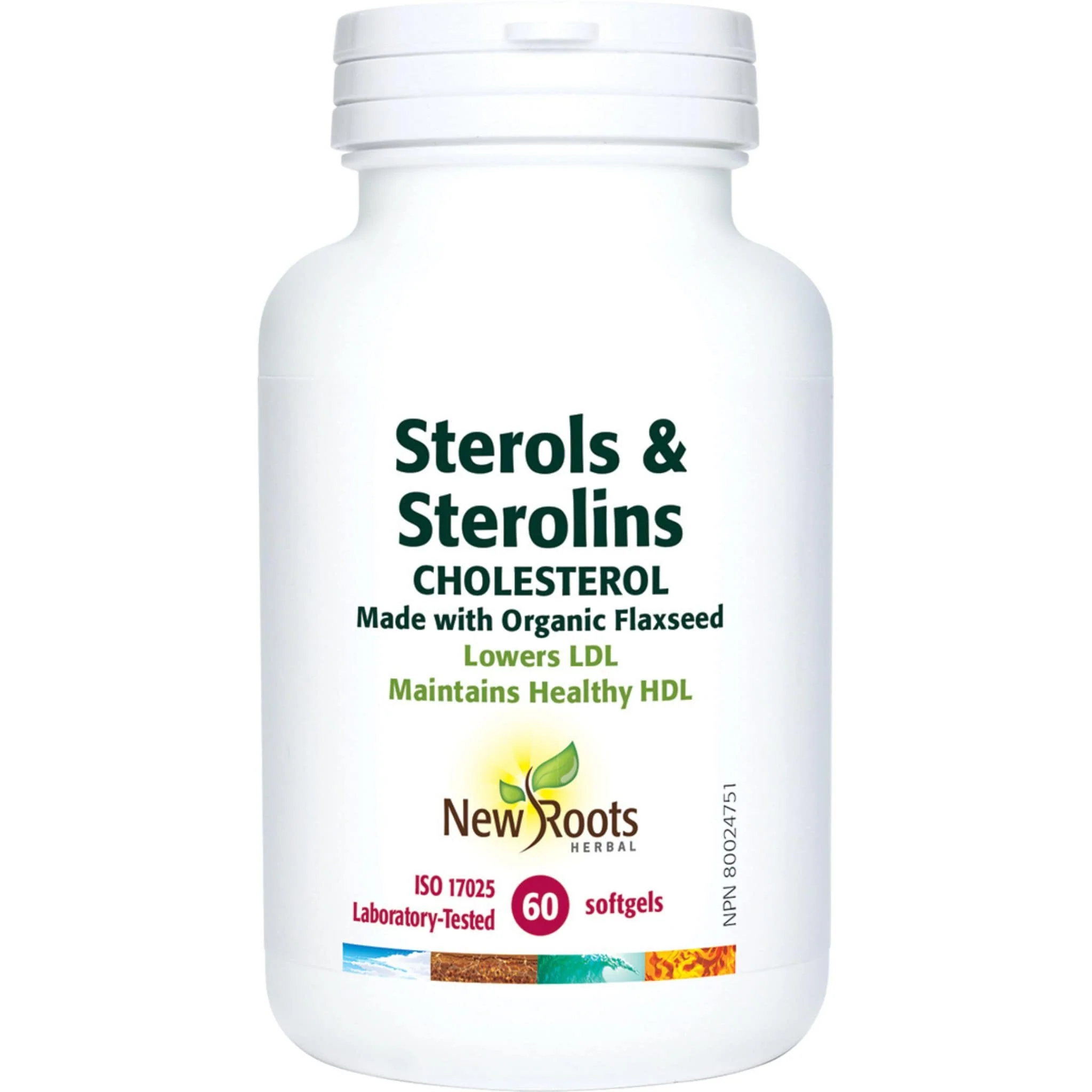 New Roots Sterols & Sterolins Cholesterol and Immune Support Softgels