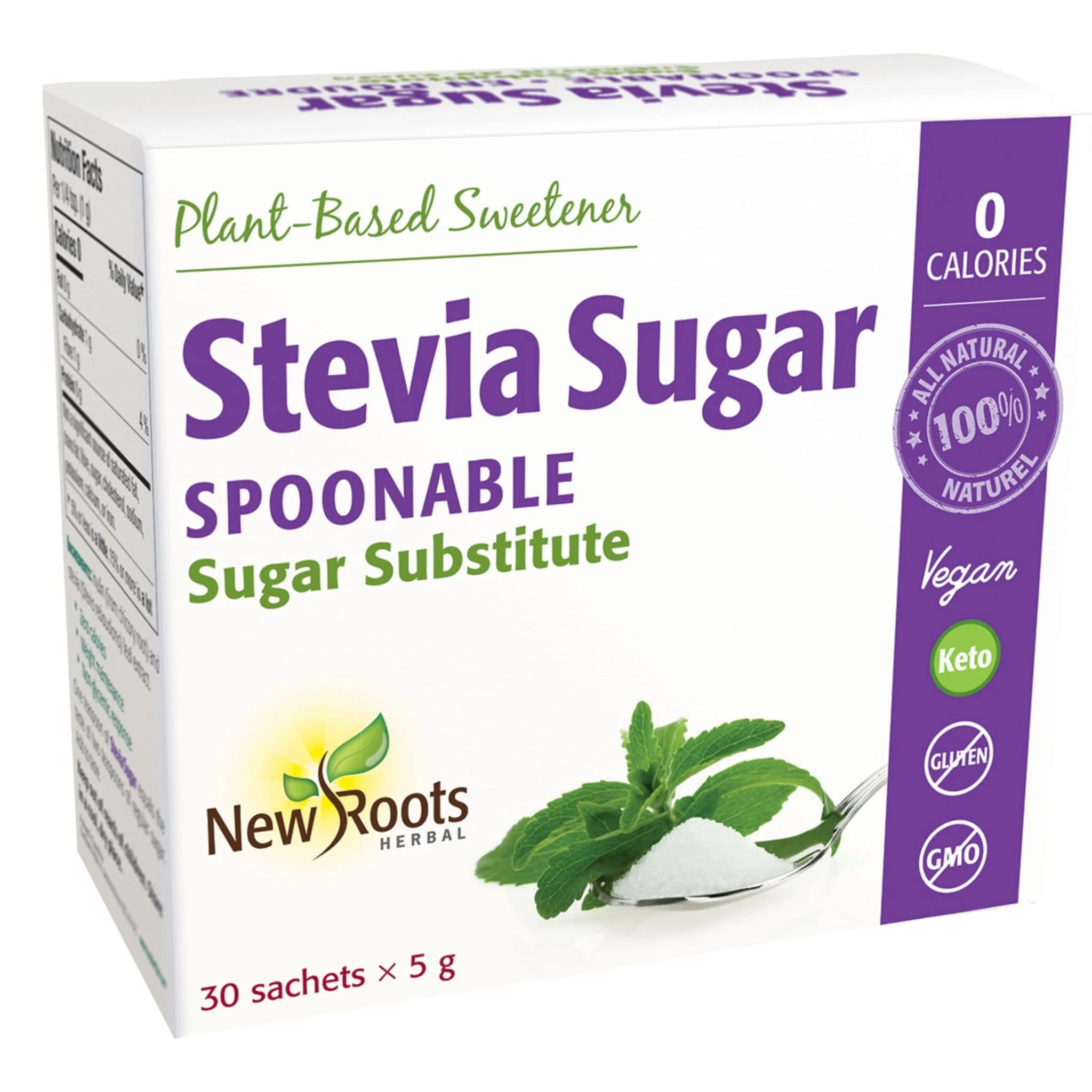 New Roots Stevia Sugar Spoonable