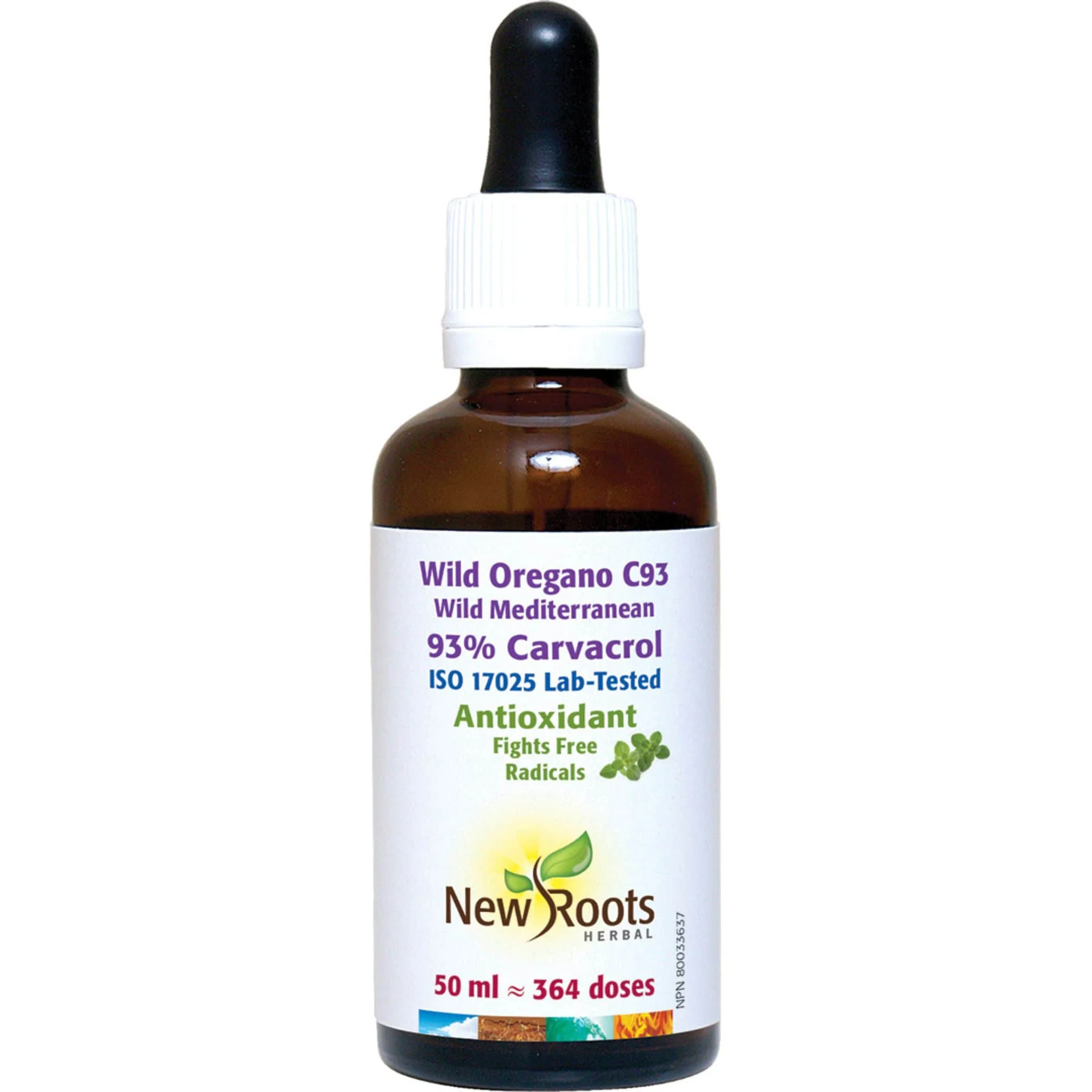 New Roots Wild Oregano C93, Liquid Oil of Oregano - Image 3