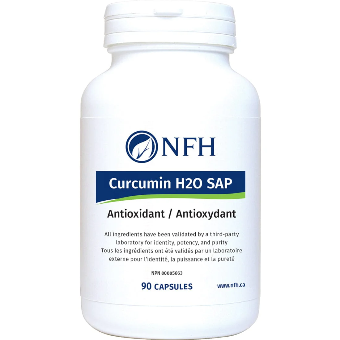 NFH Curcumin H2O SAP, 90 Capsules