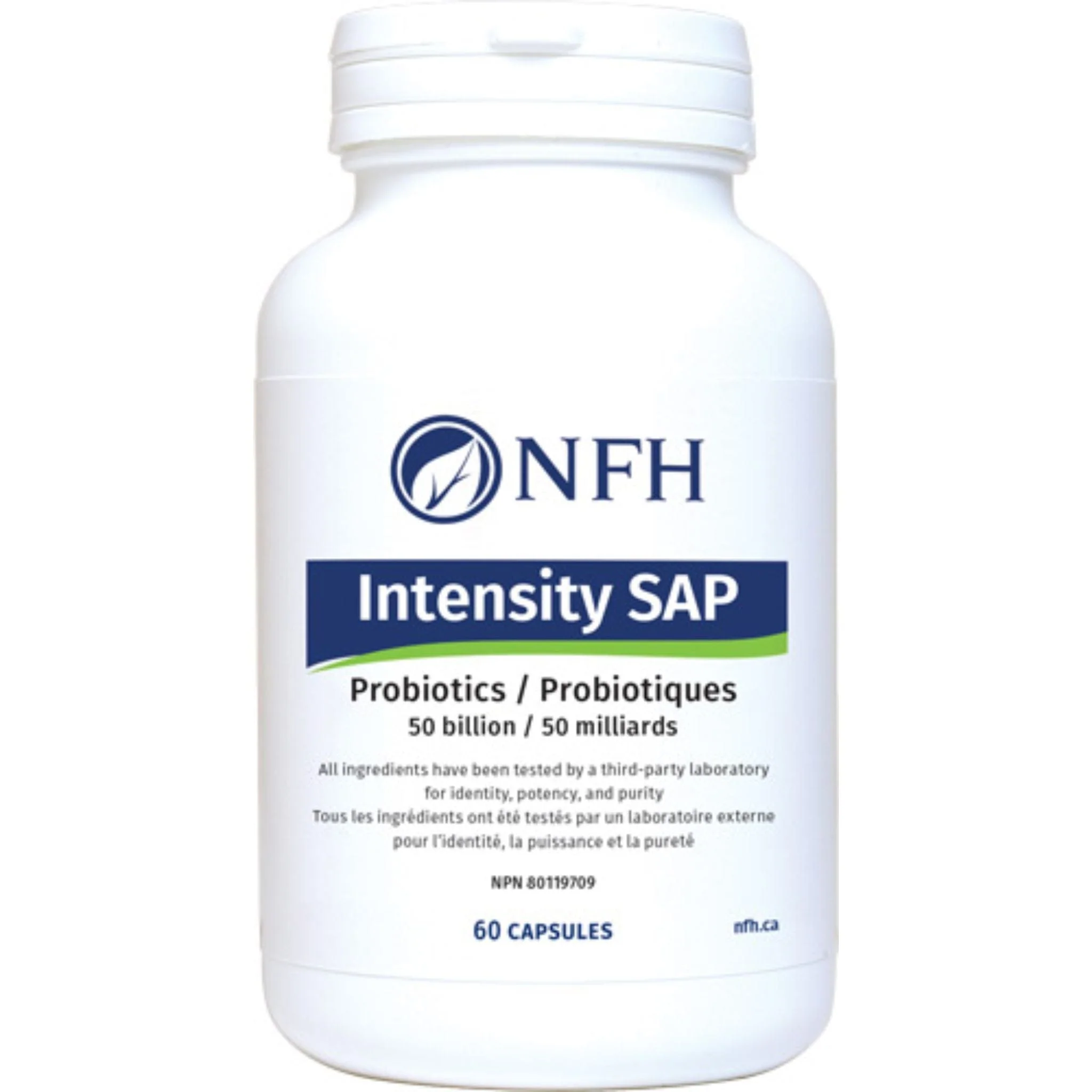 NFH Intensity SAP Probiotic 50 BillIon CFU,  Allergen-Free - Image 2