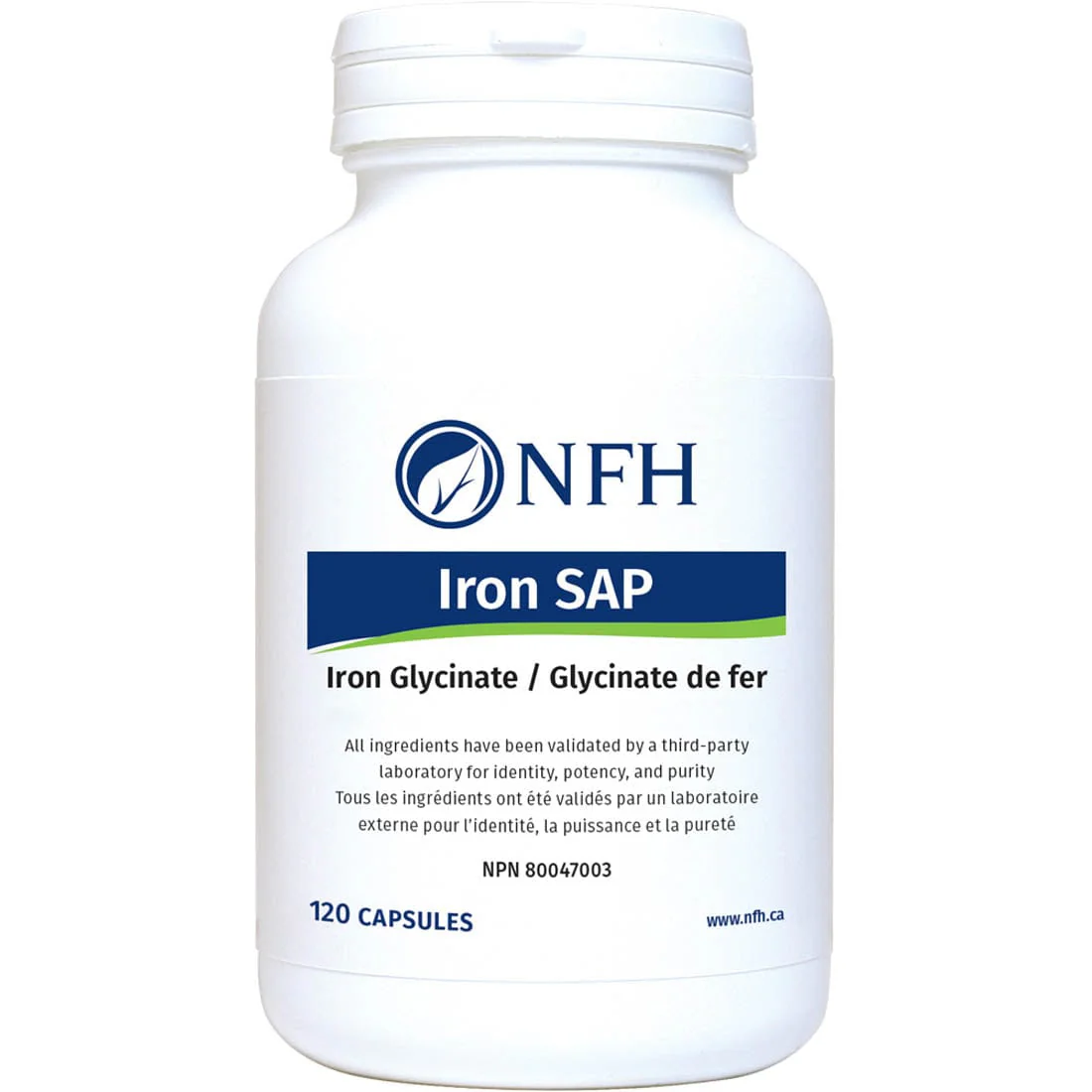 NFH Iron SAP Iron Bisglycinate 30mg Capsules - Image 2