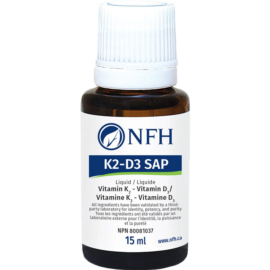 NFH K2‑D3 SAP Liquid, 15ml