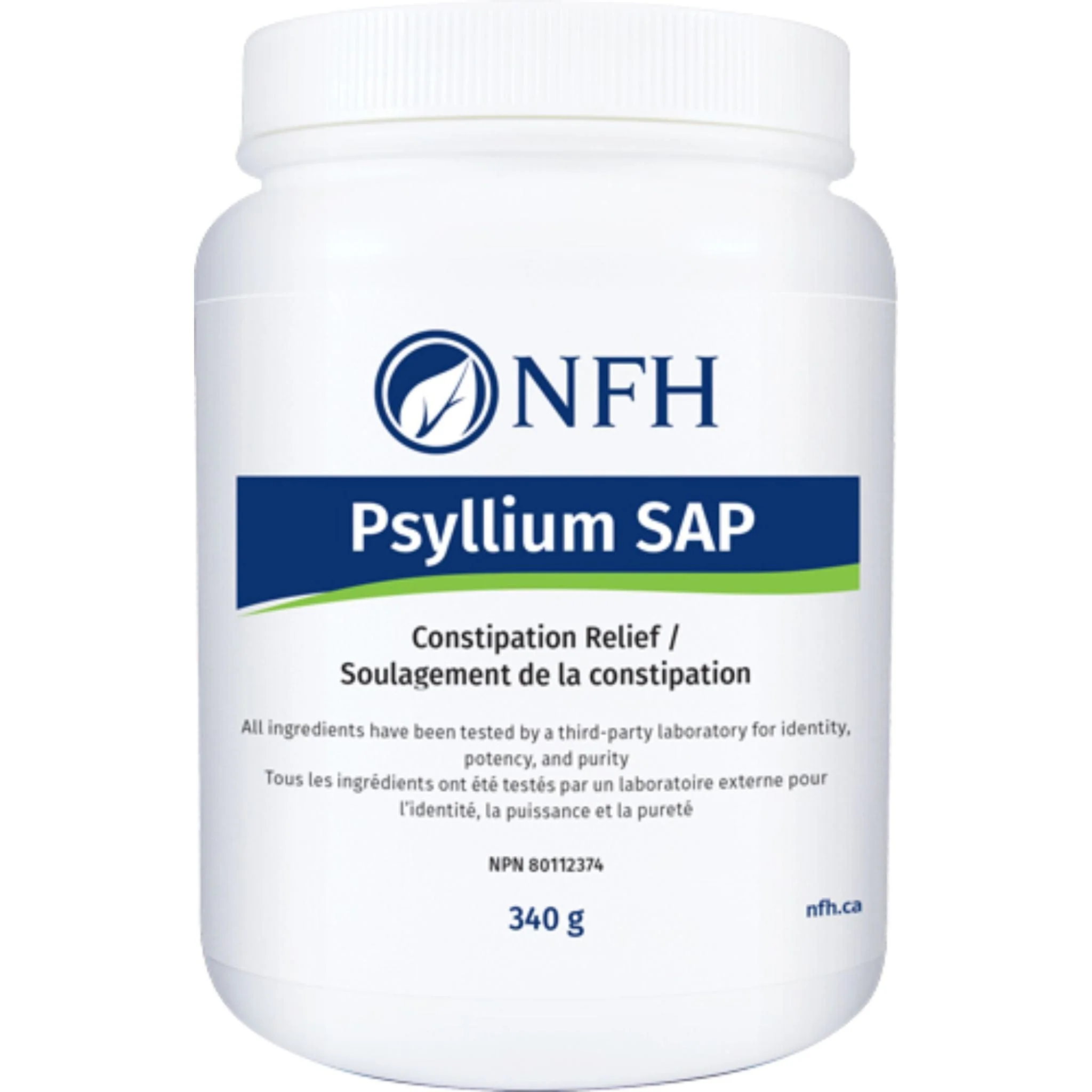 NFH Psyllium SAP Psyllium Husk Powder, 340g