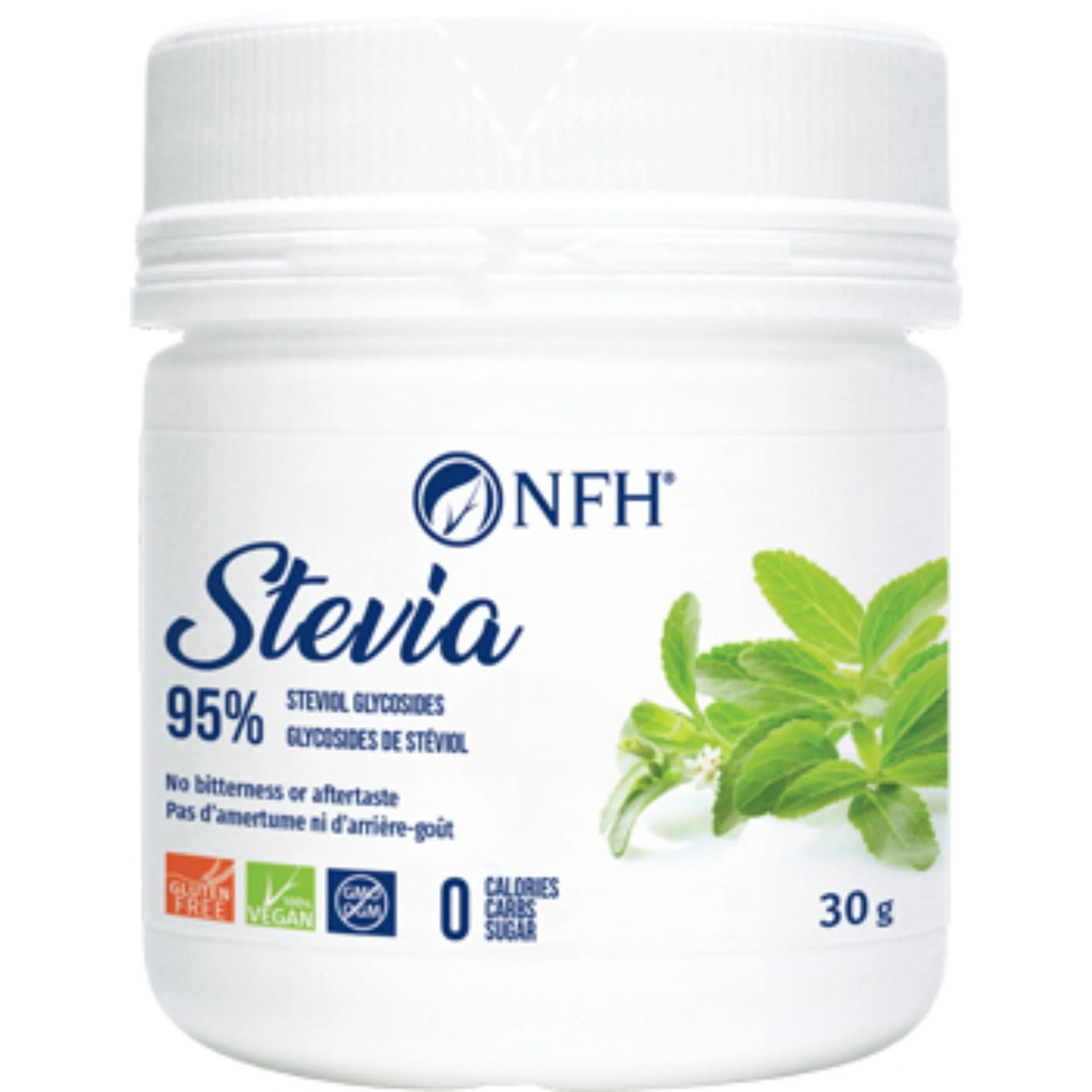 NFH Stevia Leaf Extract Powder, 30g