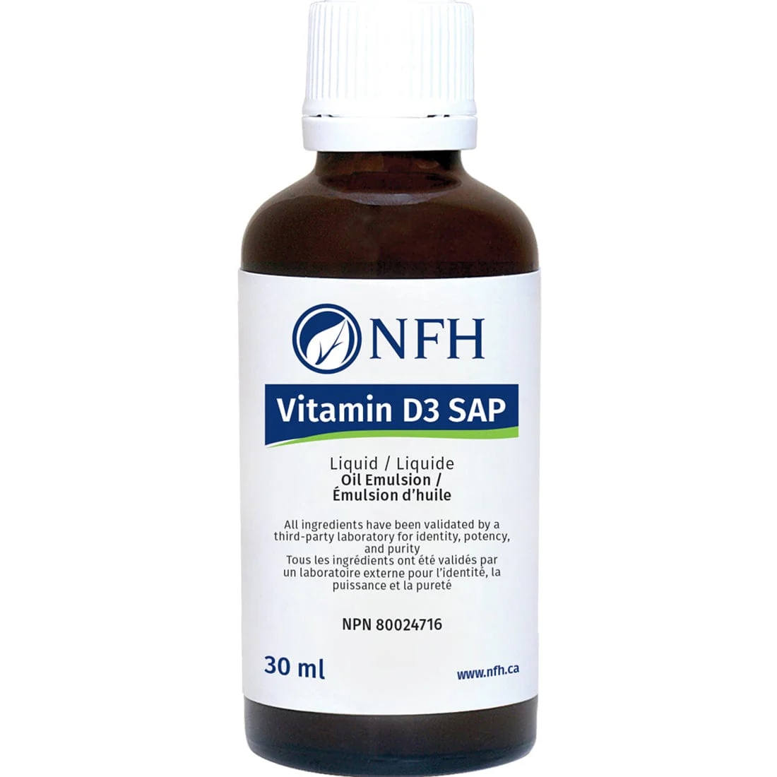 NFH Vitamin D3 SAP 1000IU Liquid - Image 3