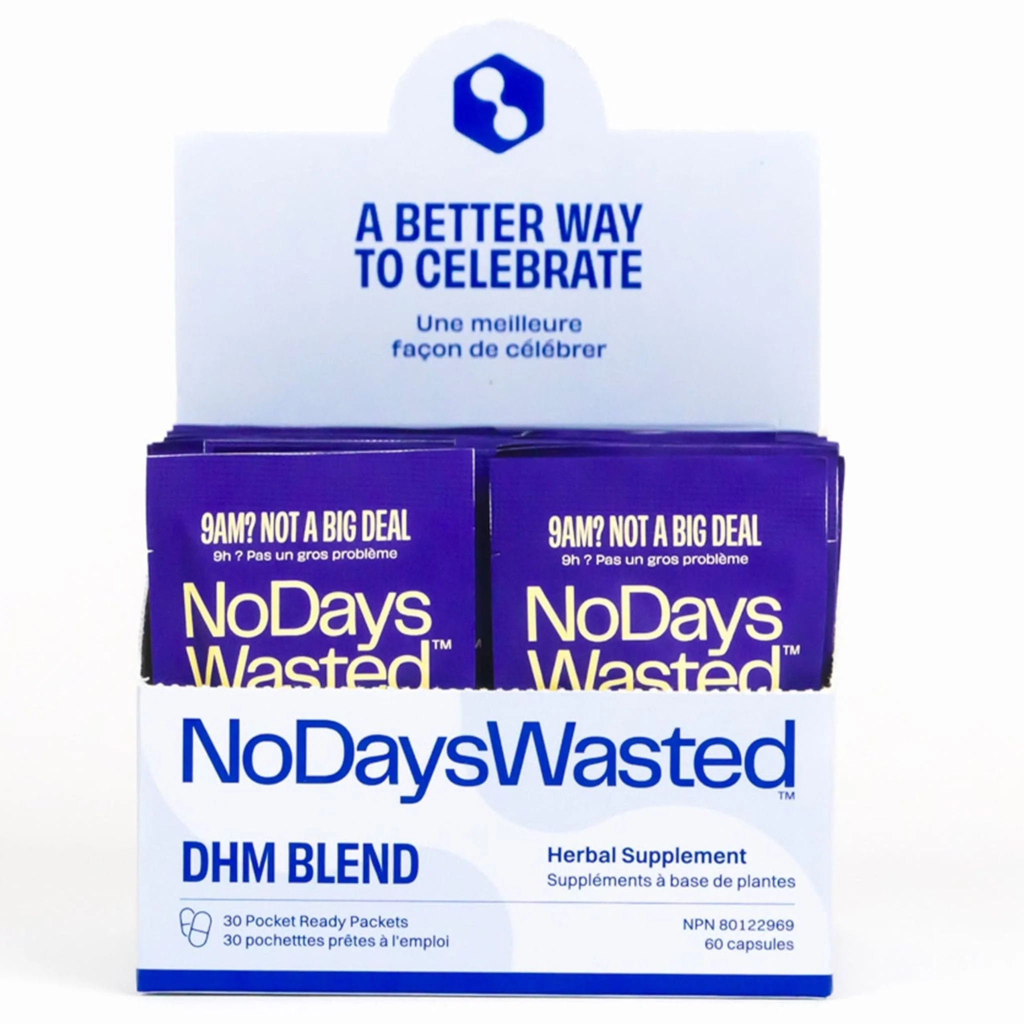 No Days Wasted DHM Blend, Supports with Hangover Recovery, 10 and 30 Pack - Image 5
